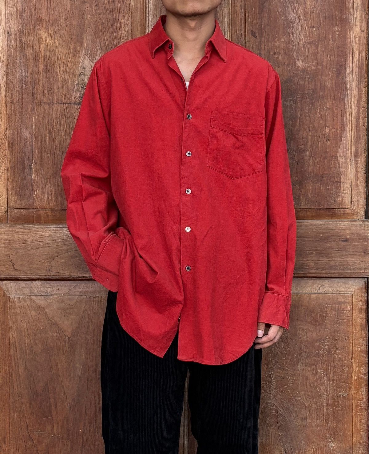 FREE TAX! AAR Soft Corduroy Relaxed Ls Shirt