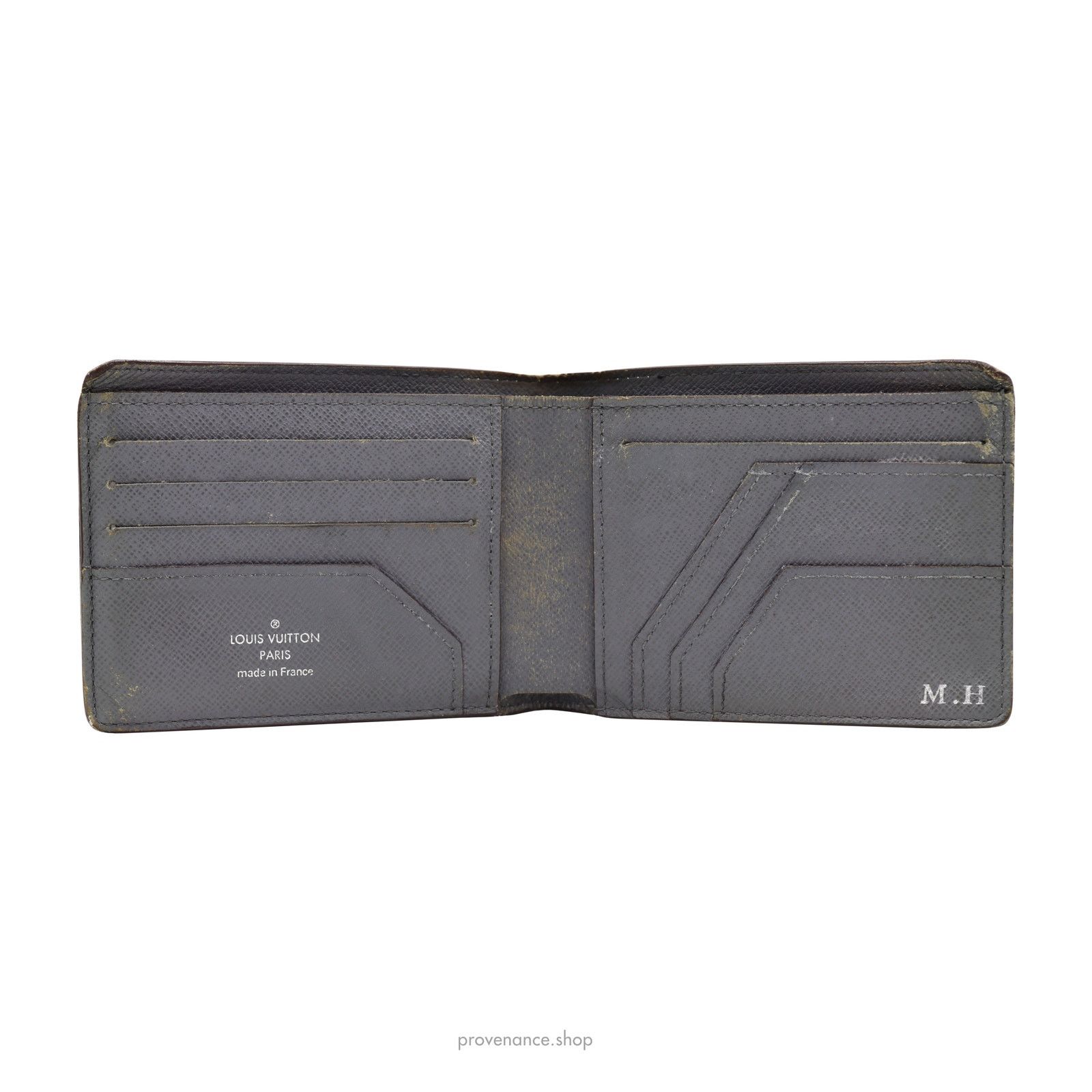 Louis Vuitton 🔴 Louis Vuitton Multiple Wallet - Taiga Glacier Leather Size ONE SIZE - 7 Thumbnail