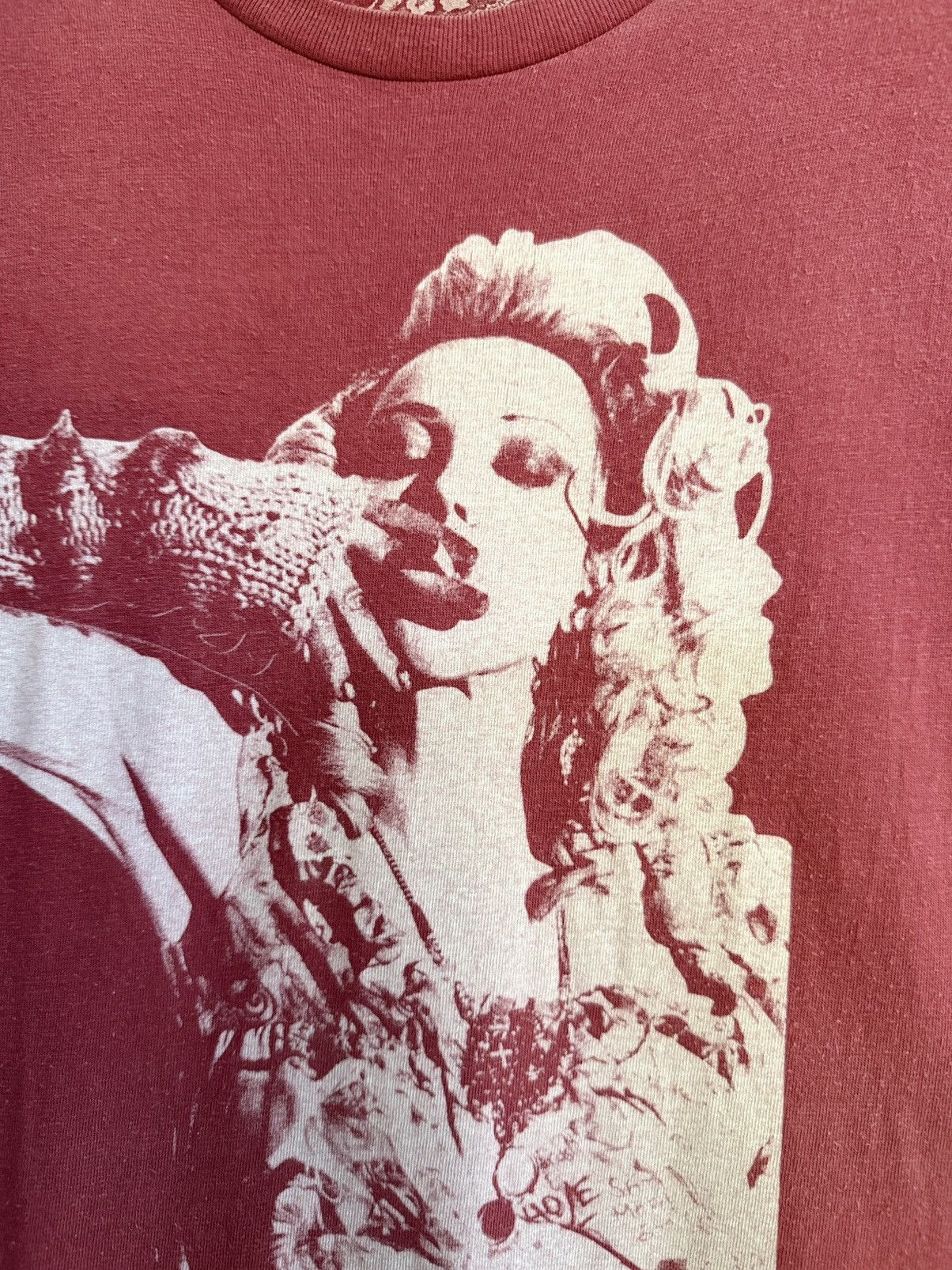 Hysteric Glamour Hysteric Glamour Courtney Love faded Japan Tee Size US L / EU 52-54 / 3 - 5 Thumbnail