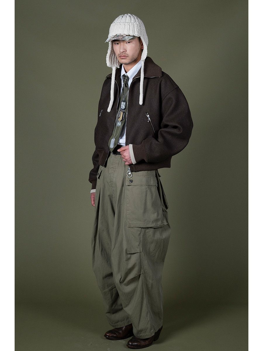 Kapital Kapital Herringbone Jumbo Monkey Pants Size US 34 / EU 50 - 6 Thumbnail