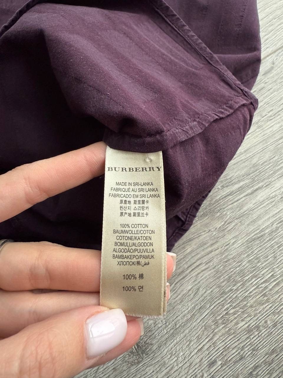 Burberry Burberry Shirt Size L / US 10 / IT 46 - 6 Thumbnail