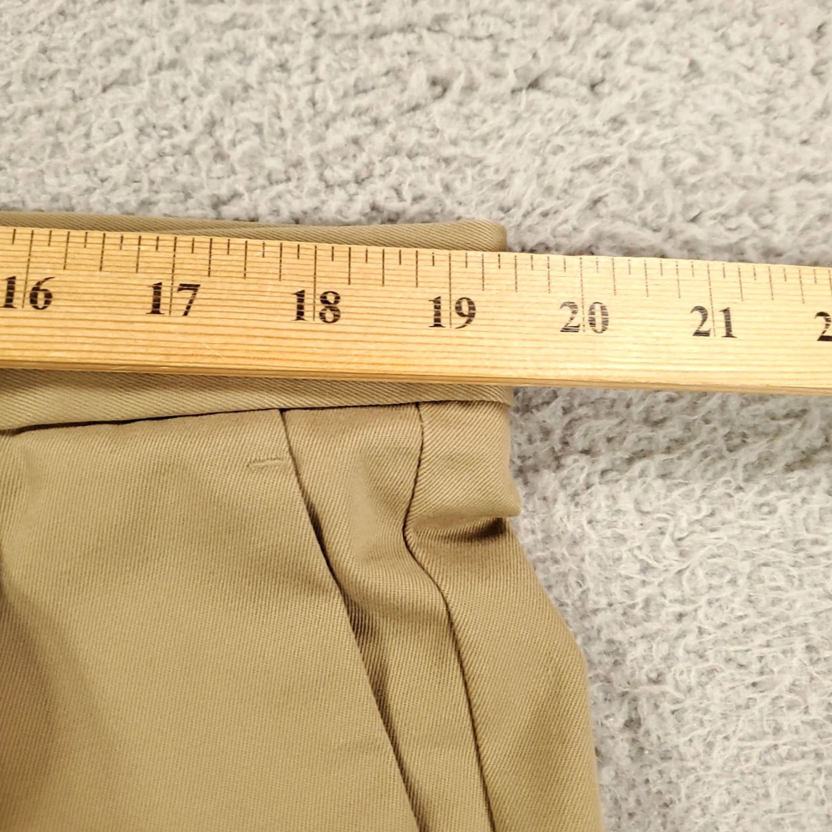 Dockers DOCKERS D3 Khaki Pants Mens Classic Flat Front 38x30 Beige NWT Signature Uniform Slim Straight Wear-Resistant Pockets Size US 38 / EU 54 - 2 Thumbnail