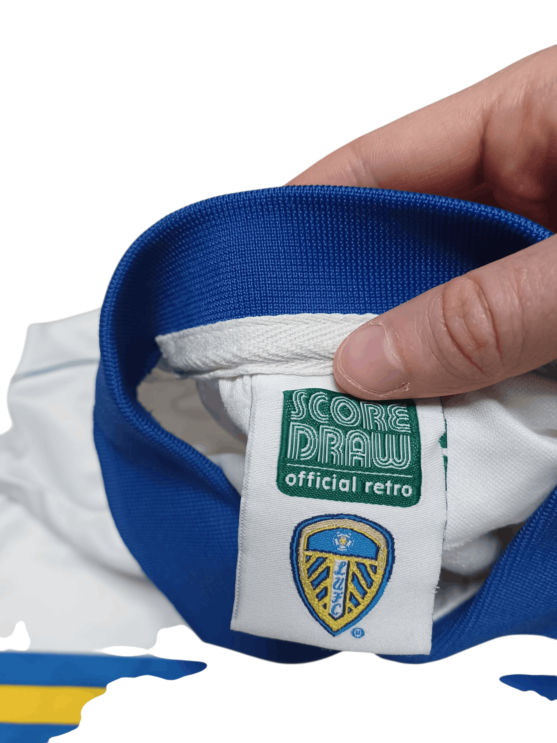 Other LEEDS UNITED VINTAGE 1993/1995 SCORE DRAW SOCCER JERSEY Size US M / EU 48-50 / 2 - 4 Thumbnail