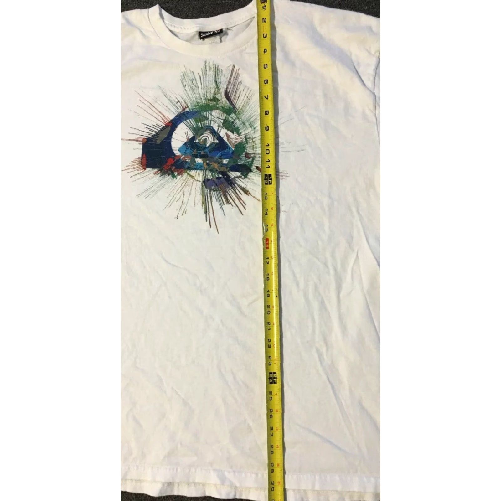 Volcom VINTAGE Quiksilver Shirt XL Surf Skate Beach 90s T-Shirt Mens White Graphic Tee Size US XL / EU 56 / 4 - 7 Thumbnail