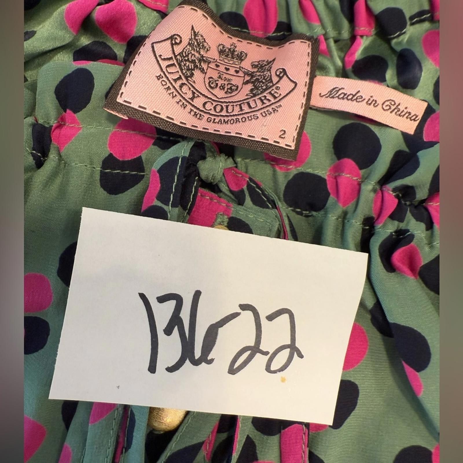 Juicy Couture Jeans Juicy Couture polka dot top Apple buttons SZ S/M Size M / US 6-8 / IT 42-44 - 10 Thumbnail