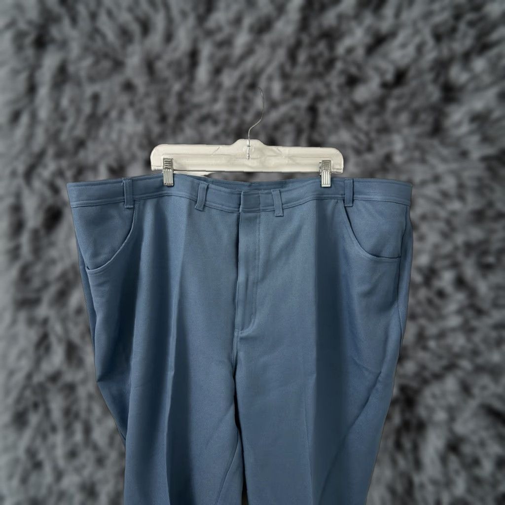Vintage Scandia Woods Jeans Mens 52x33 Blue Comfort Fit Heavyweight Stretch Zipper Button Denim Pockets Logo YKK Size US 36 / EU 52 - 1 Thumbnail
