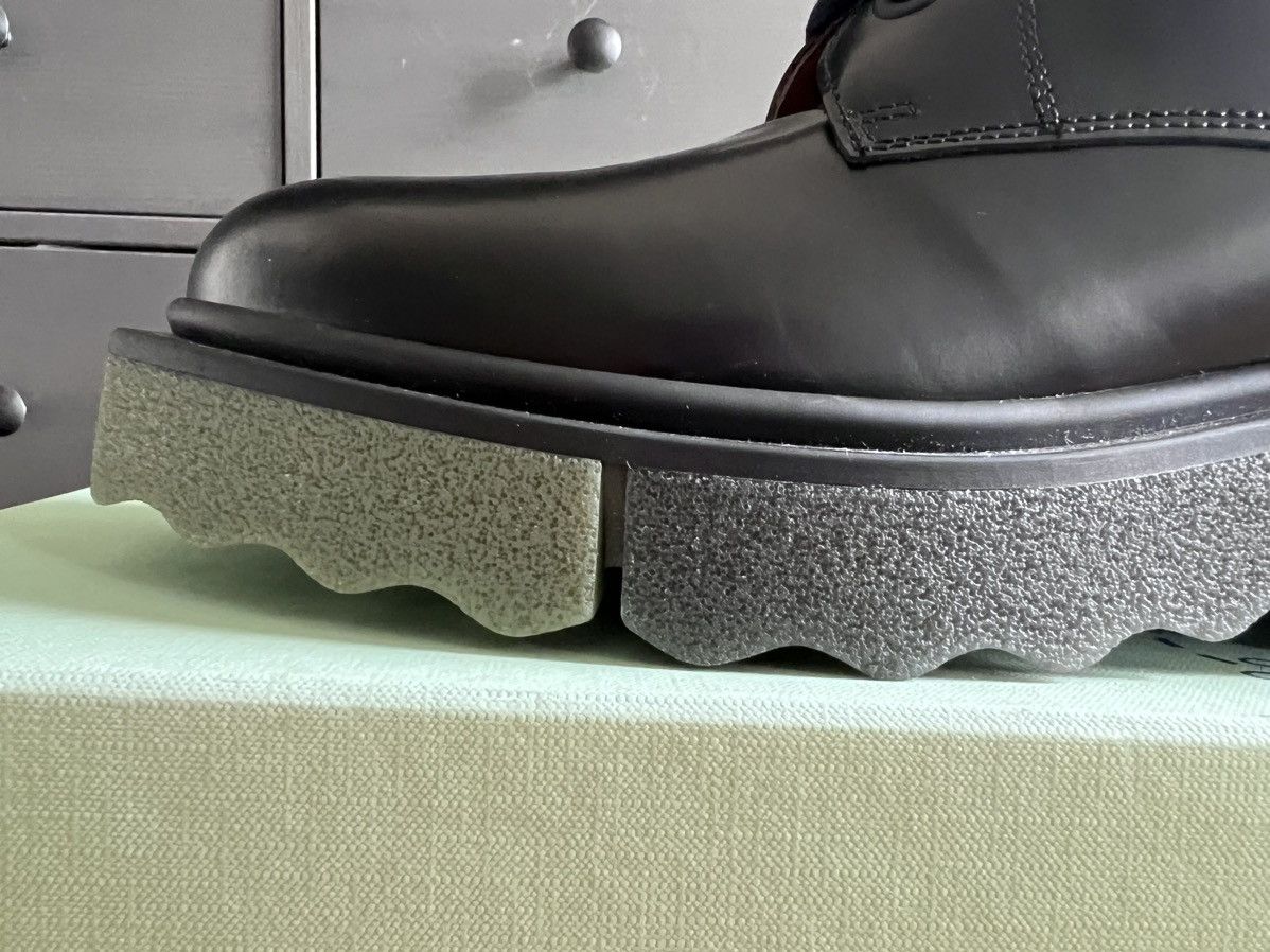 Off-White NIB $1.1K Sponge-Sole Army/Combat Boots, Italy SEND OFFERS Size US 9 / EU 42 - 14 Thumbnail