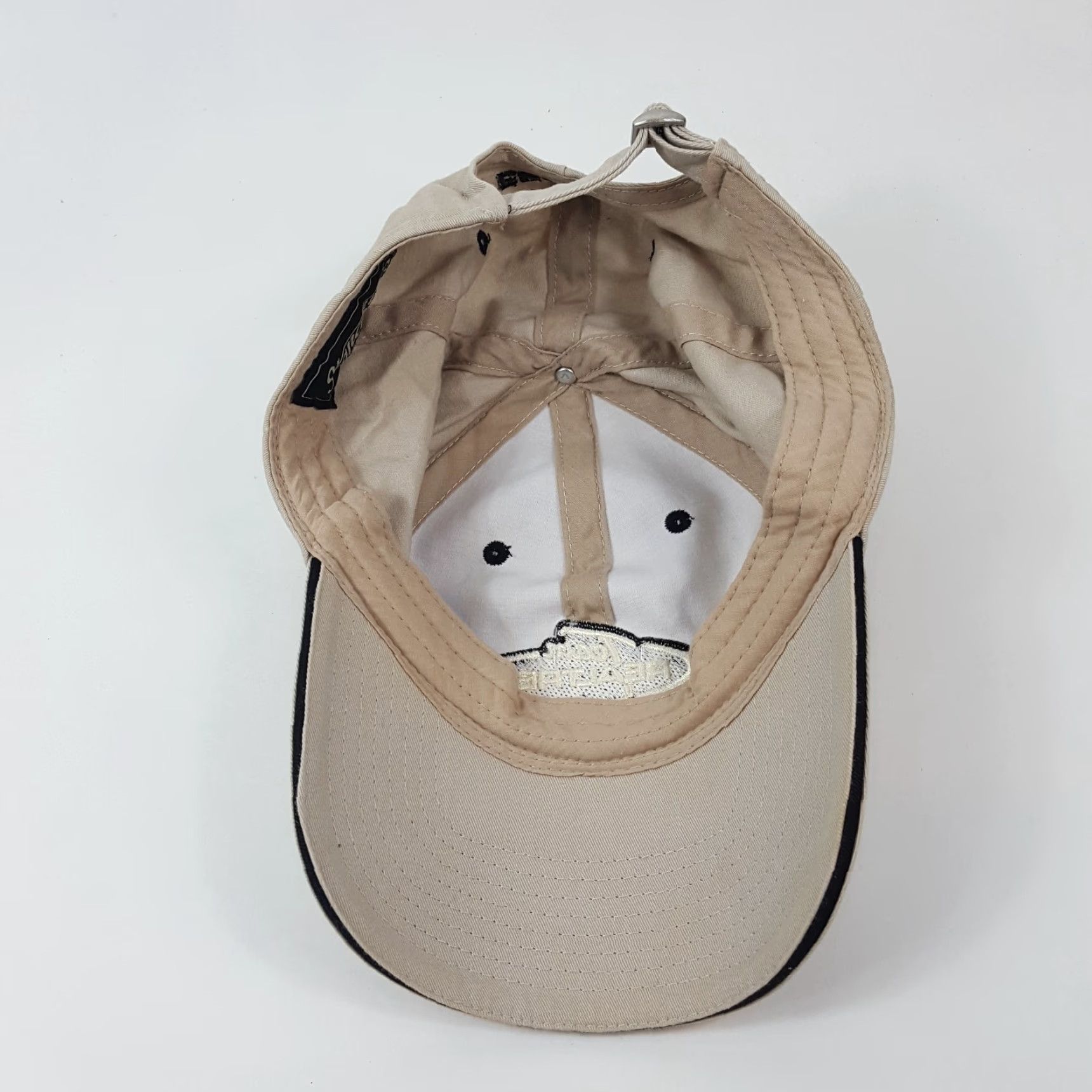 Realtree VINTAGE Realtree Adjustable Snapback Baseball Cap Hat - Beige - Retro Hunting NASCAR - Mens Size ONE SIZE - 7 Thumbnail