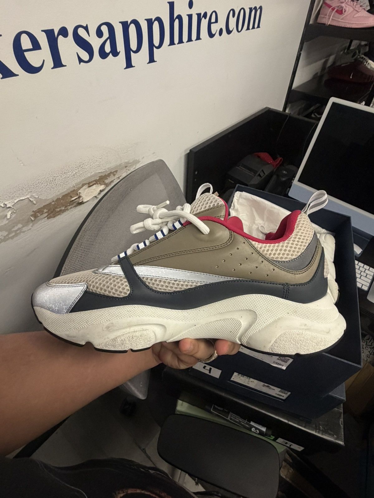 Dior Dior B22 Worn Size US 12 / EU 45 - 3 Thumbnail