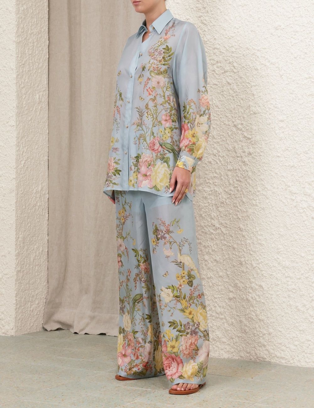 Zimmermann oc11z0525 Waverly Relaxed Sweatpant in Multicolor Size 27" / US 4 / IT 40 - 3 Thumbnail