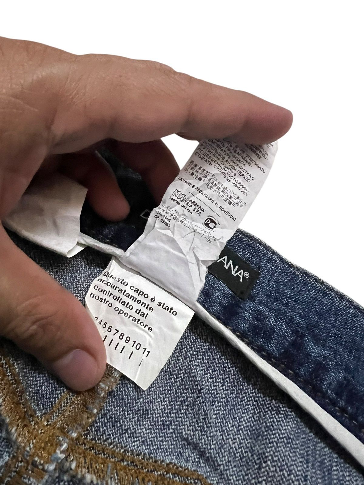 Dolce & Gabbana Dolce & Gabbana Distressed Mud Wash Jean Size US 36 / EU 52 - 12 Thumbnail