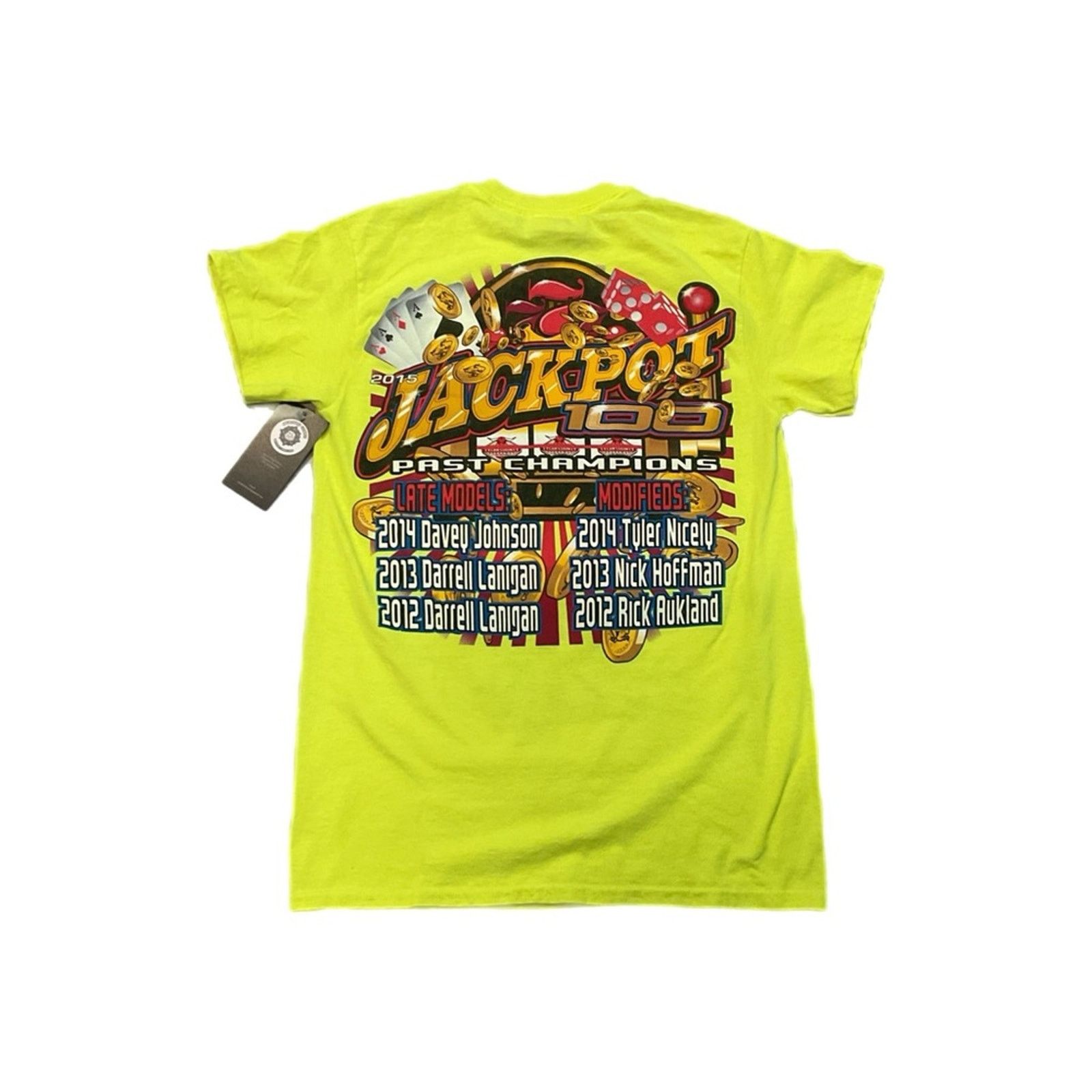 Gildan World of Outlaws Jackpot 100 Post Champions T-Shirt Size US S / EU 44-46 / 1 - 2 Thumbnail
