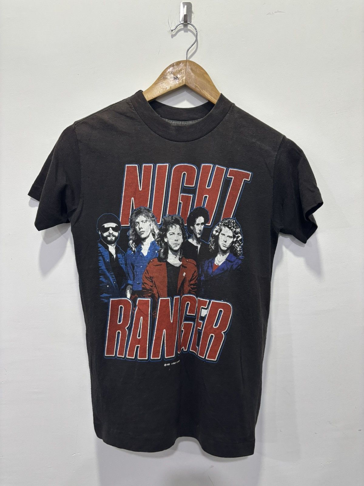 Band Tees × Vintage Vintage 80’s Night Ranger Tshirt Size US S / EU 44-46 / 1 - 1 Thumbnail