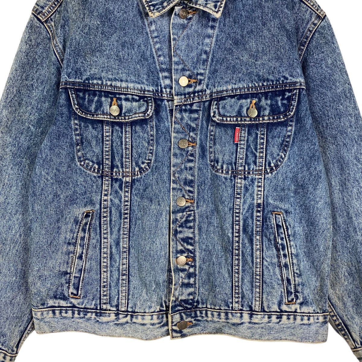 Big John Vintage 1990 GL Heart Trucker Denim Jacket Size US M / EU 48-50 / 2 - 4 Thumbnail
