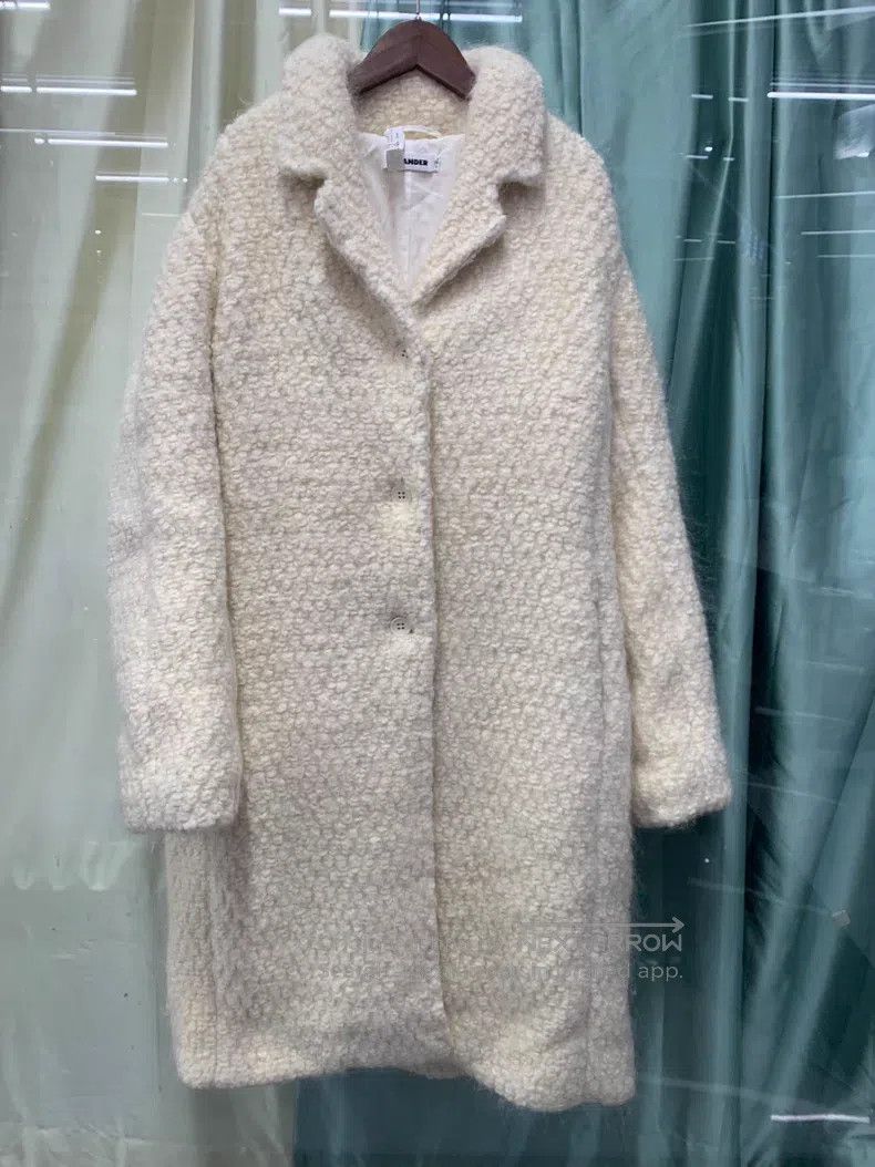 Jil Sander Jil Sander size 34 Off-white teddy bear fur coat Size M / US 6-8 / IT 42-44 - 2 Thumbnail