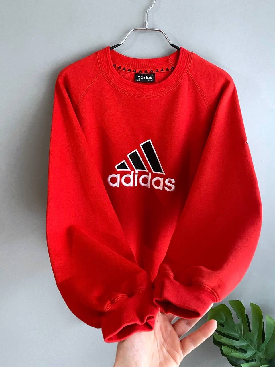 Adidas Adidas Equipment 90s Vintage Oversized Red Sweatshirt Size L Size US L / EU 52-54 / 3 - 6 Thumbnail