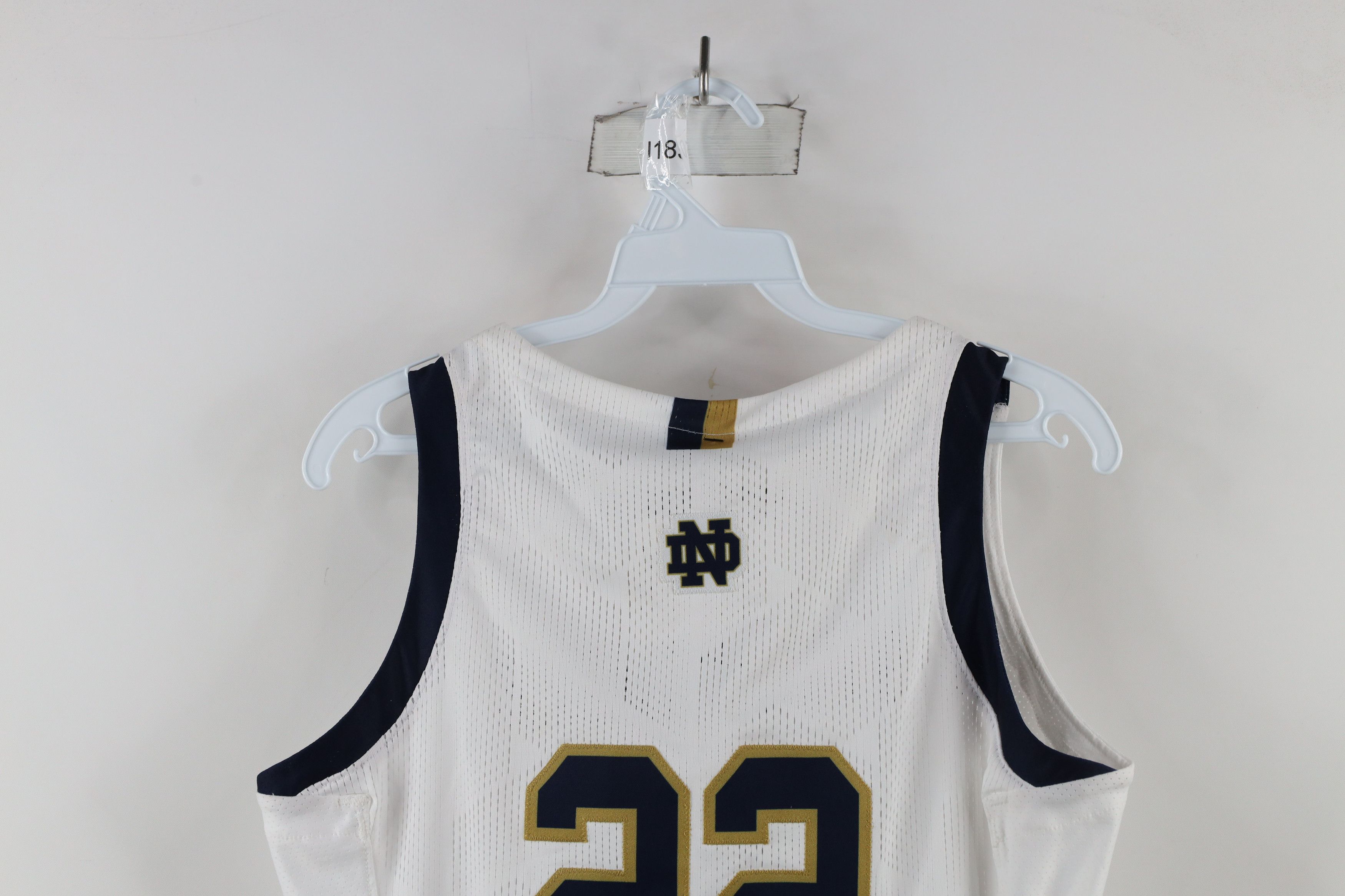 Under Armour × Vintage New Under Armour Dame University Basketball Jersey White Size S / US 4 / IT 40 - 14 Thumbnail