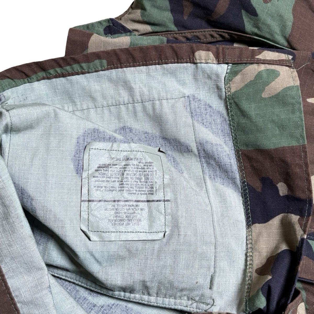 Other Vintage USGI Jacket Mens M Reg Woodland Camo Ripstop BDU Size US M / EU 48-50 / 2 - 7 Thumbnail