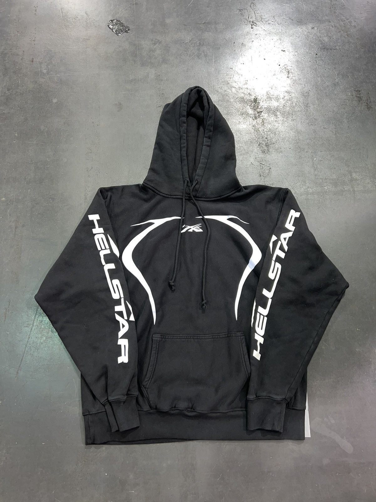 HELLSTAR HellStar Sports Jet Black Hoodie Size US L / EU 52-54 / 3 - 1 Thumbnail