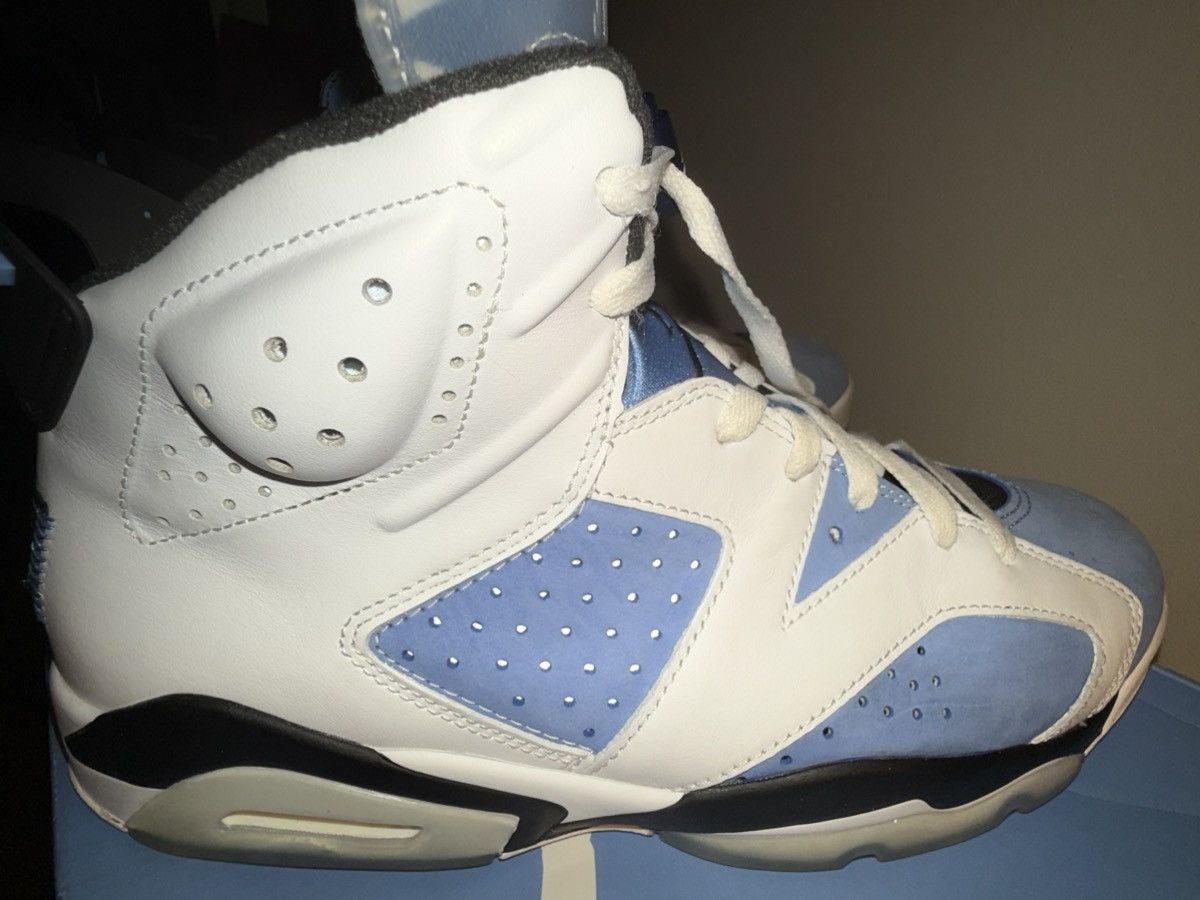 Jordan Brand Air Jordan 6 Retro “UNC Home” VVNDS! OG Box, Lace Locks sz9 Size US 9 / EU 42 - 21 Thumbnail