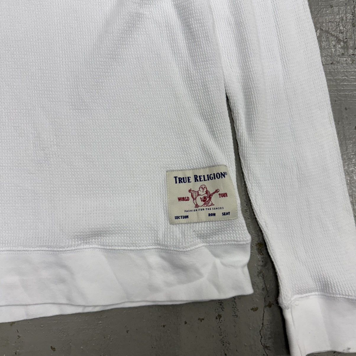 True Religion True Religion Men’s Long Sleeve Henley Thermal Top Size US XL / EU 56 / 4 - 2 Thumbnail