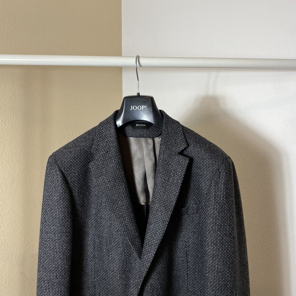 Z Zegna Knit Wool and Cashmere Blazer Z Zegna gray Size US XL / EU 56 / 4 - 5 Thumbnail