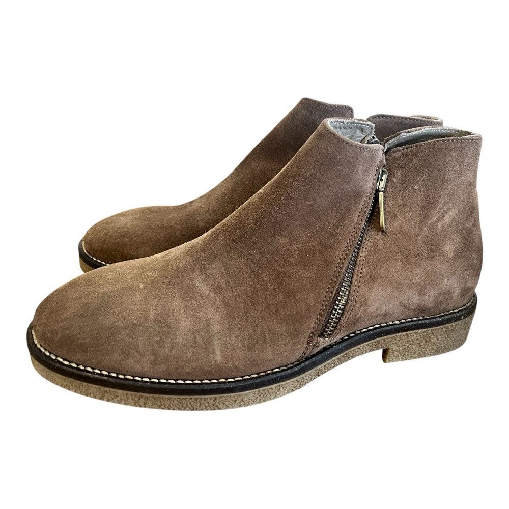 Other ITALEAU Foliana Waterproof Suede Boots Nut Brown Size EU/38 Size US 7.5 / IT 37.5 - 8 Thumbnail
