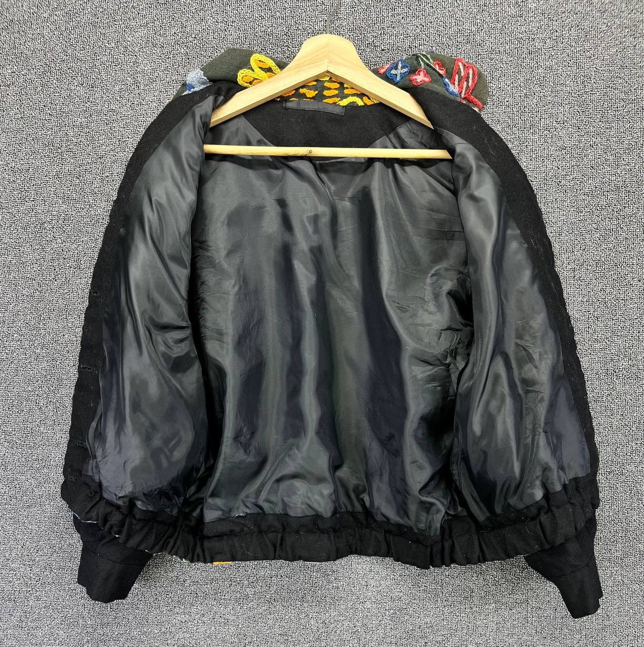 Japanese Brand Vintage Japanese Shashiko Wool Cardigan Jacket Size M / US 6-8 / IT 42-44 - 6 Thumbnail