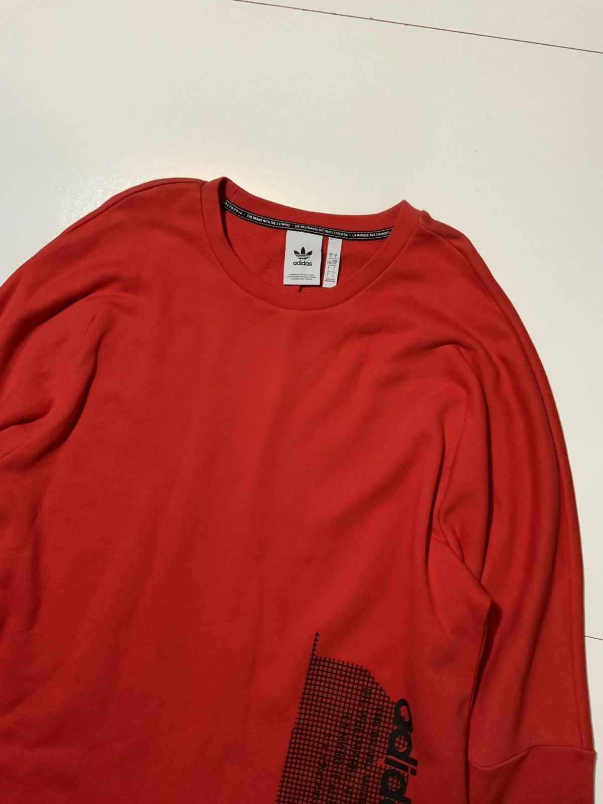 Adidas $125 Adidas Originals NMD Trefoil Red Pullover Sweatshirt Size US L / EU 52-54 / 3 - 5 Thumbnail