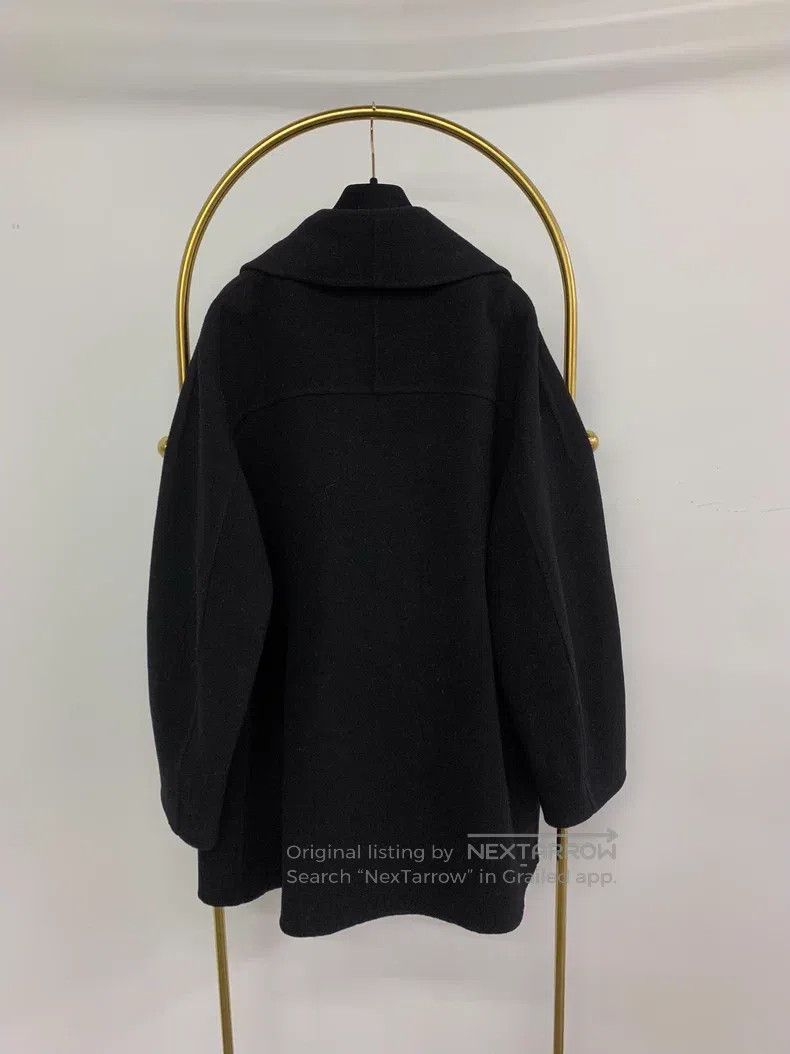 The Row The Row Black double-breasted overcoat Size S / US 4 / IT 40 - 3 Thumbnail