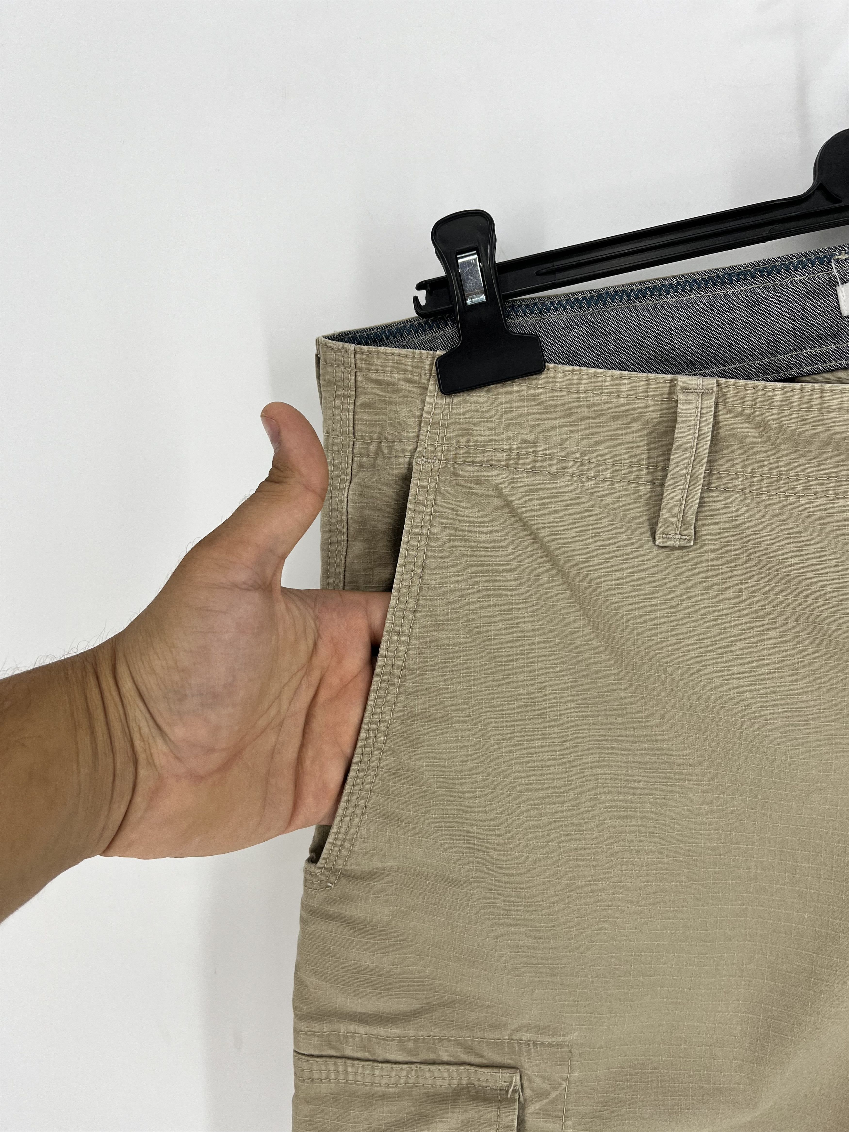 Billabong × Vintage Crazy Vintage Y2K Billabong Cargo Shorts Baggy Skater Grunge Size US 33 - 7 Thumbnail