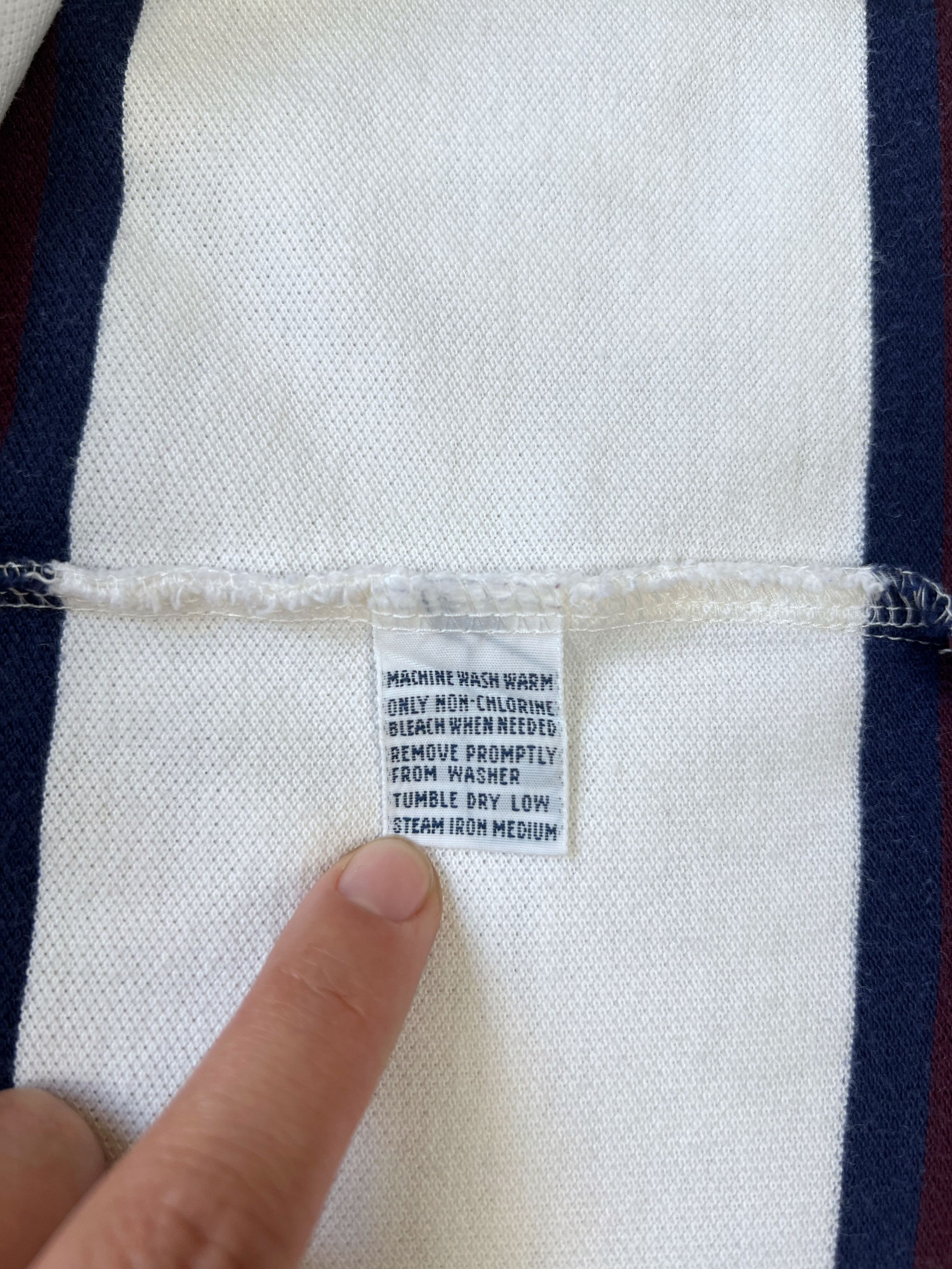 Polo Ralph Lauren Vintage Polo Ralph Lauren Striped Rugby Shirt Size US L / EU 52-54 / 3 - 19 Thumbnail