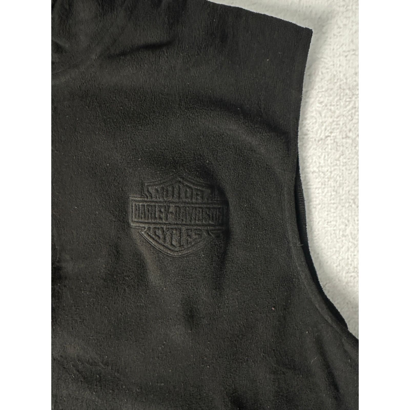Harley Davidson Vintage Harley Davidson Fleece Vest - Men's 2XL Size US XXL / EU 58 / 5 - 3 Thumbnail