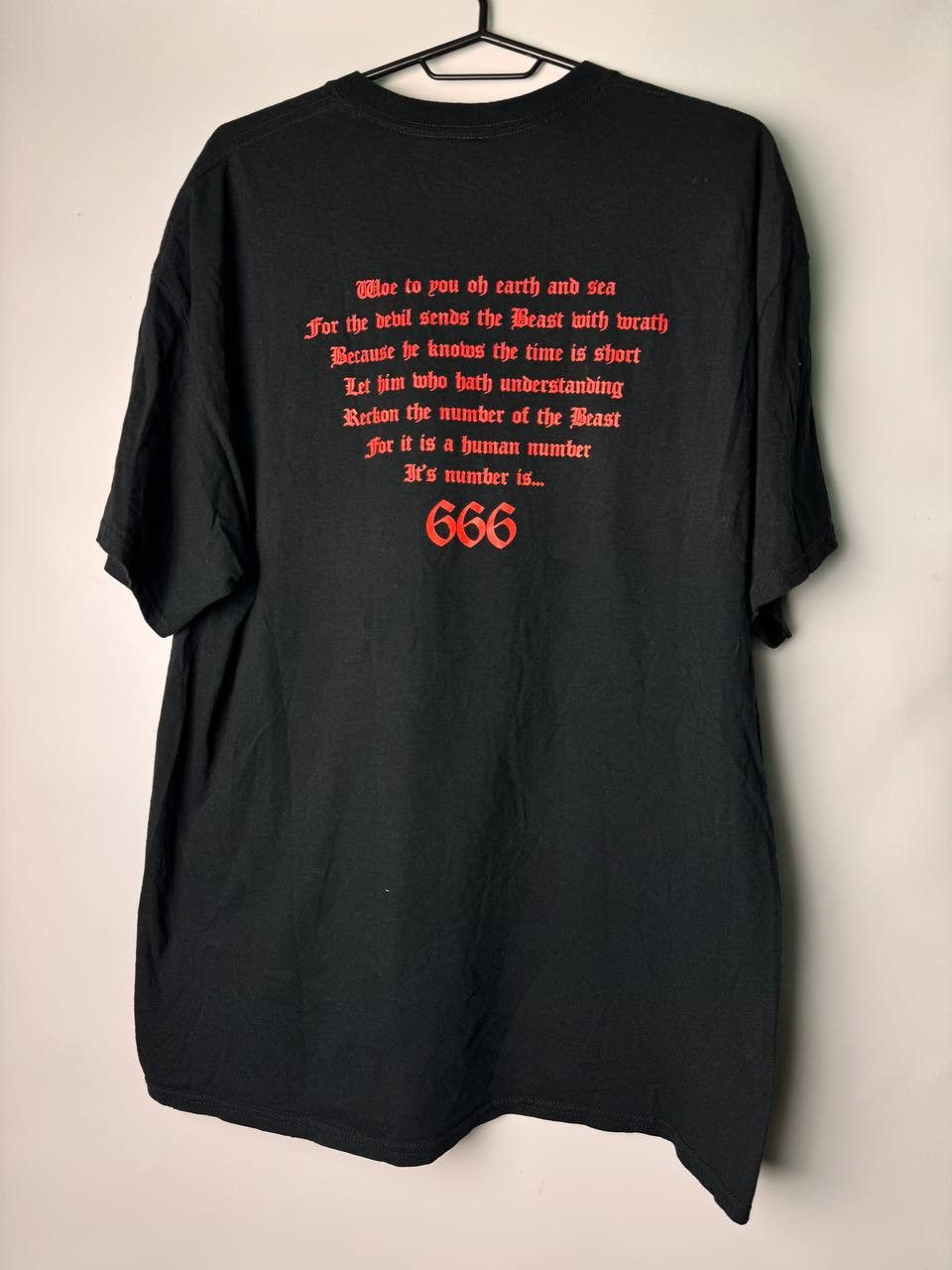 Band Tees × Iron Maiden Vintage Iron Maiden t-shirt Number of the Beast Size US XL / EU 56 / 4 - 3 Thumbnail