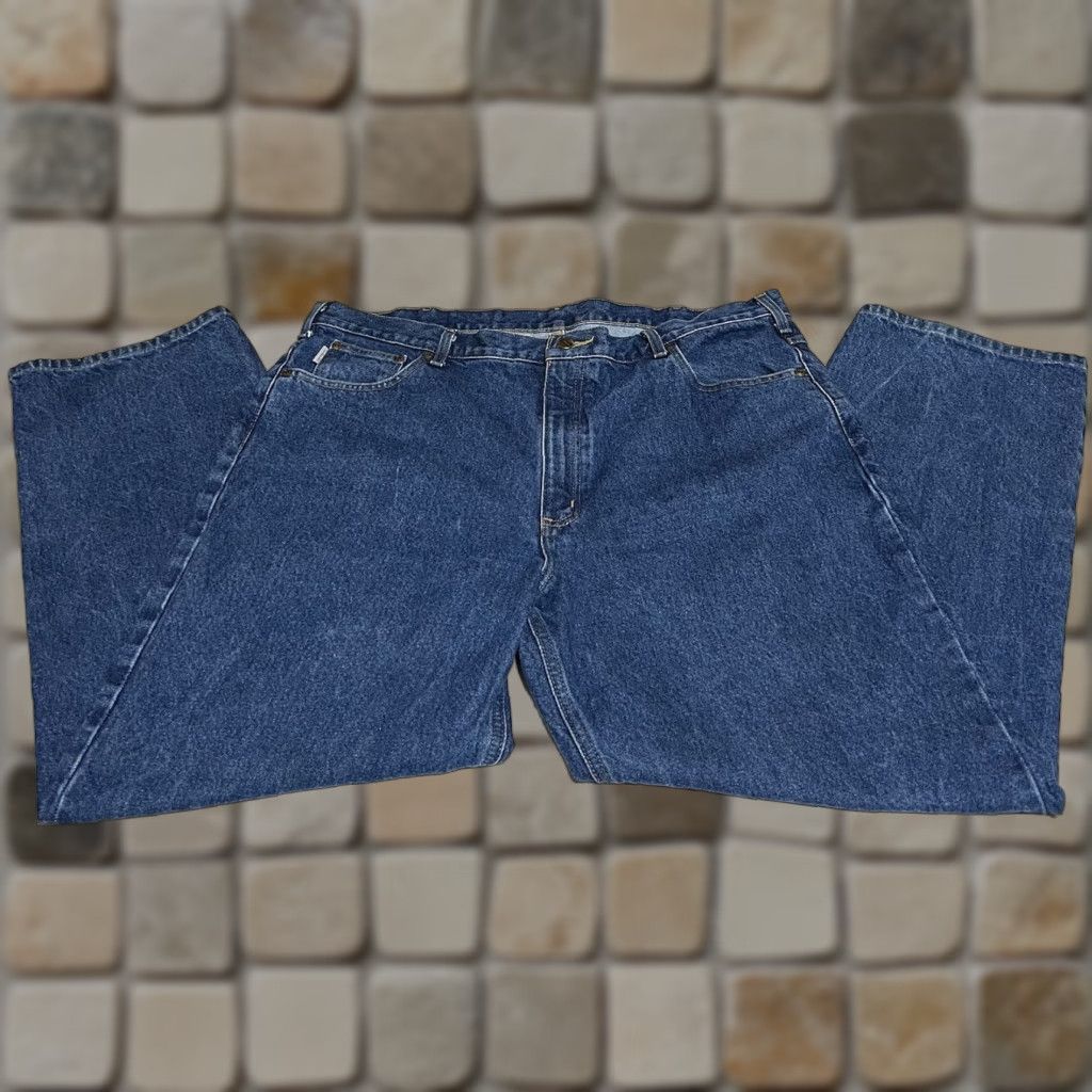 Carhartt Carhartt Jeans Mens 42x30 Blue DST B160 Relaxed Fit Size US 42 / EU 58 - 1 Thumbnail