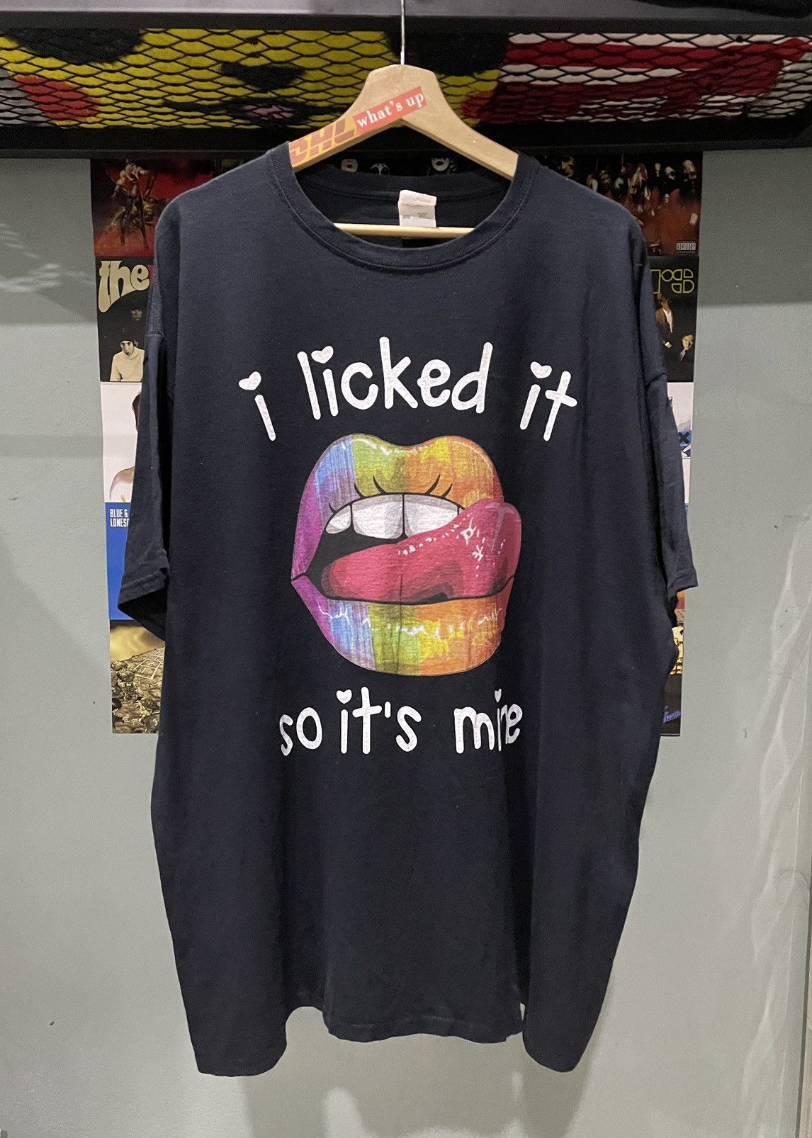 Vintage Vintage I licked It So Its Mine Tee Size US XXL / EU 58 / 5 - 1 Thumbnail