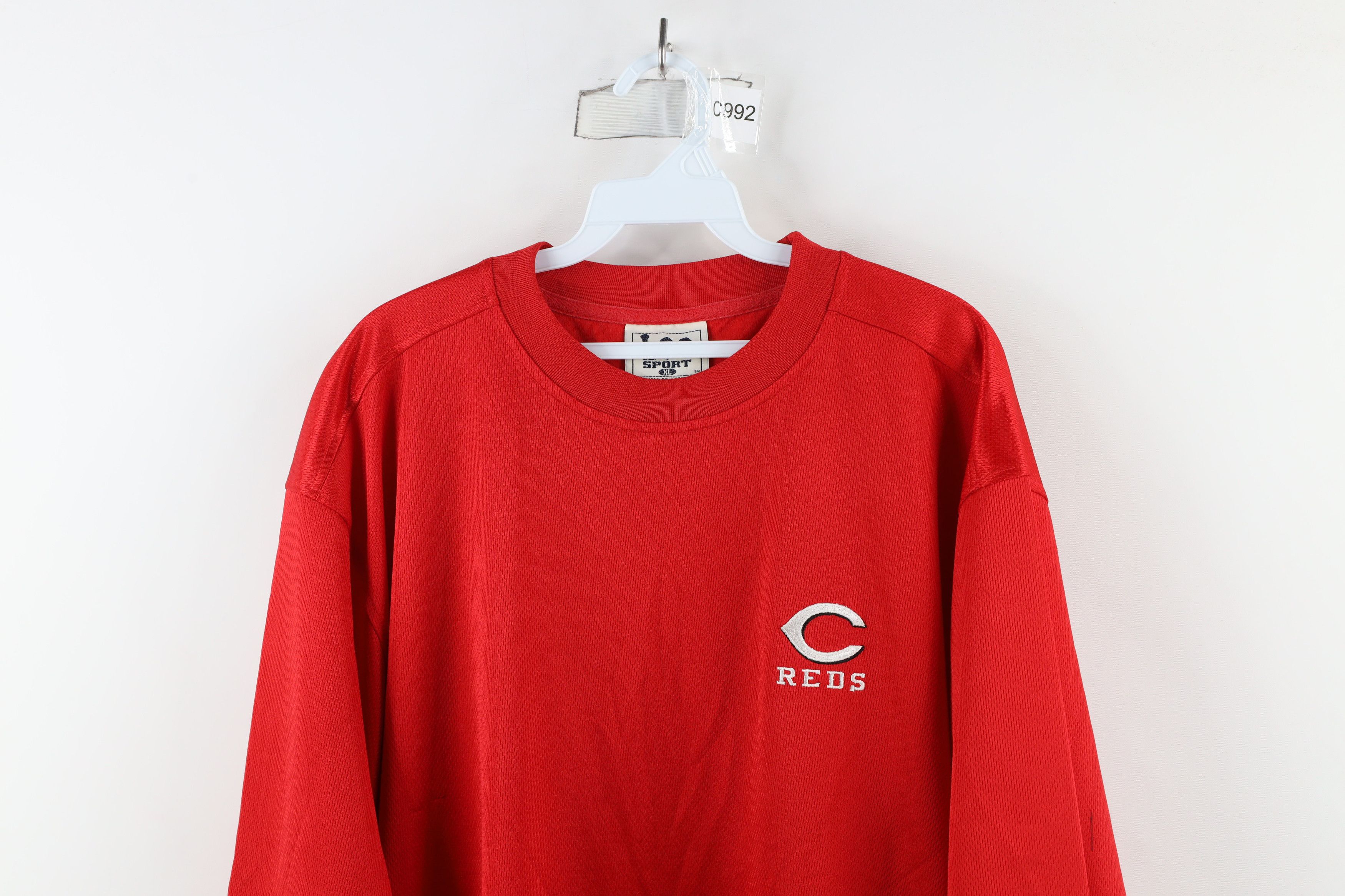 Vintage Vintage 90s Spell Out Cincinnati Reds Baseball T-Shirt Red Size US XL / EU 56 / 4 - 2 Thumbnail