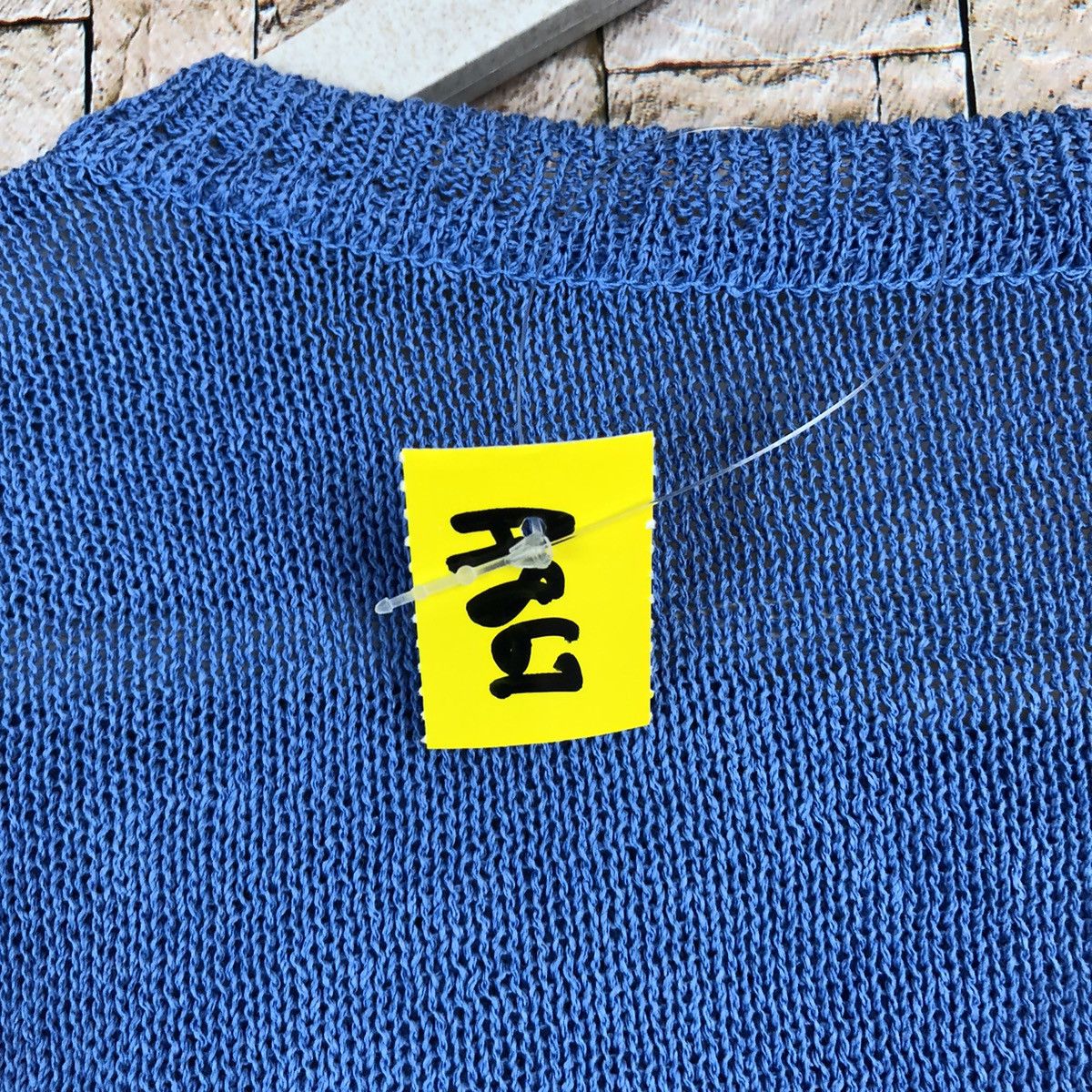 Japanese Brand Japanese Brand Blue knitwear Cardigan #A867 Size L / US 10 / IT 46 - 12 Thumbnail