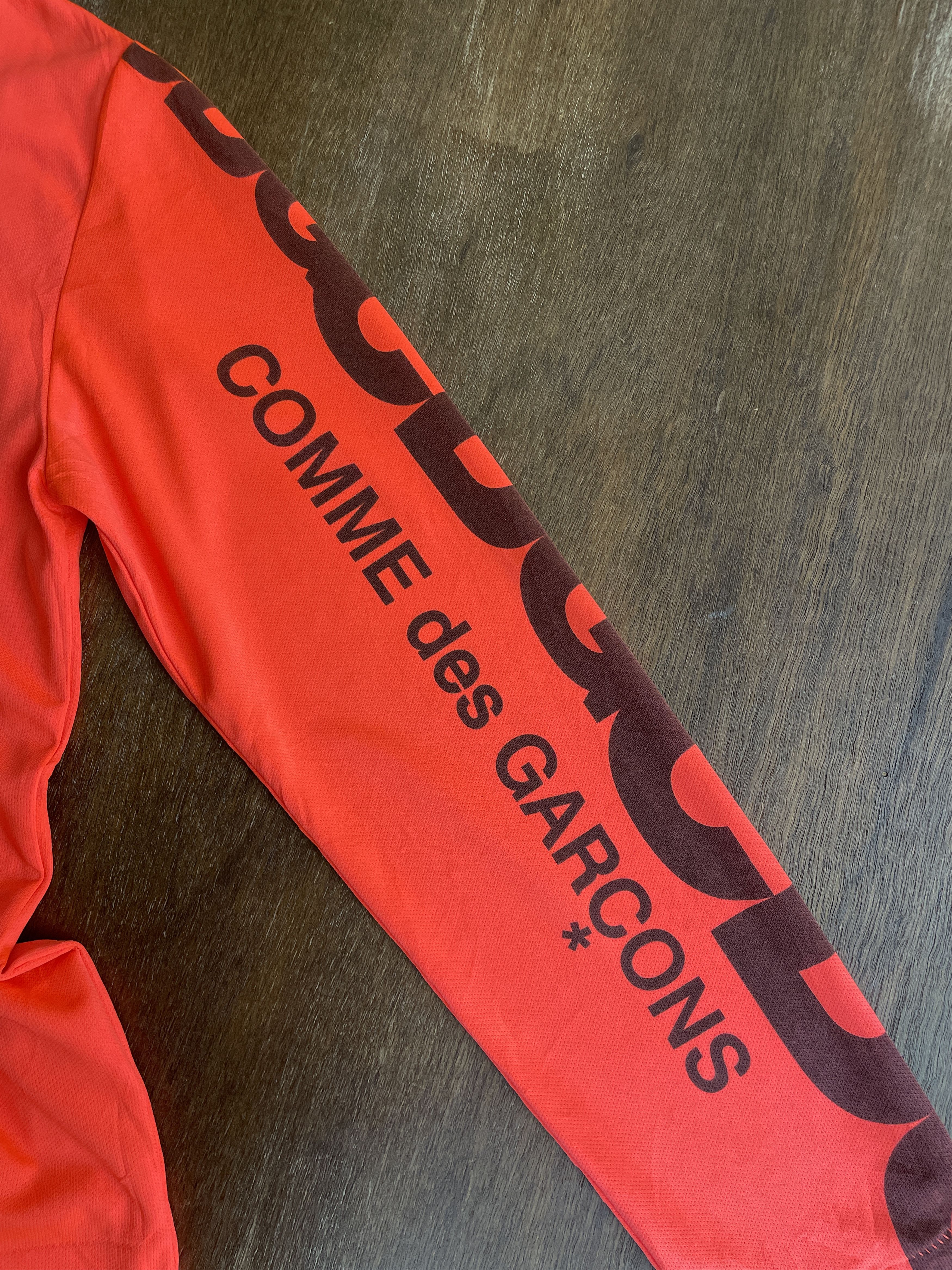 Comme des Garcons Comme des Garçons Red Long Sleeve T-Shirt Size US L / EU 52-54 / 3 - 4 Thumbnail