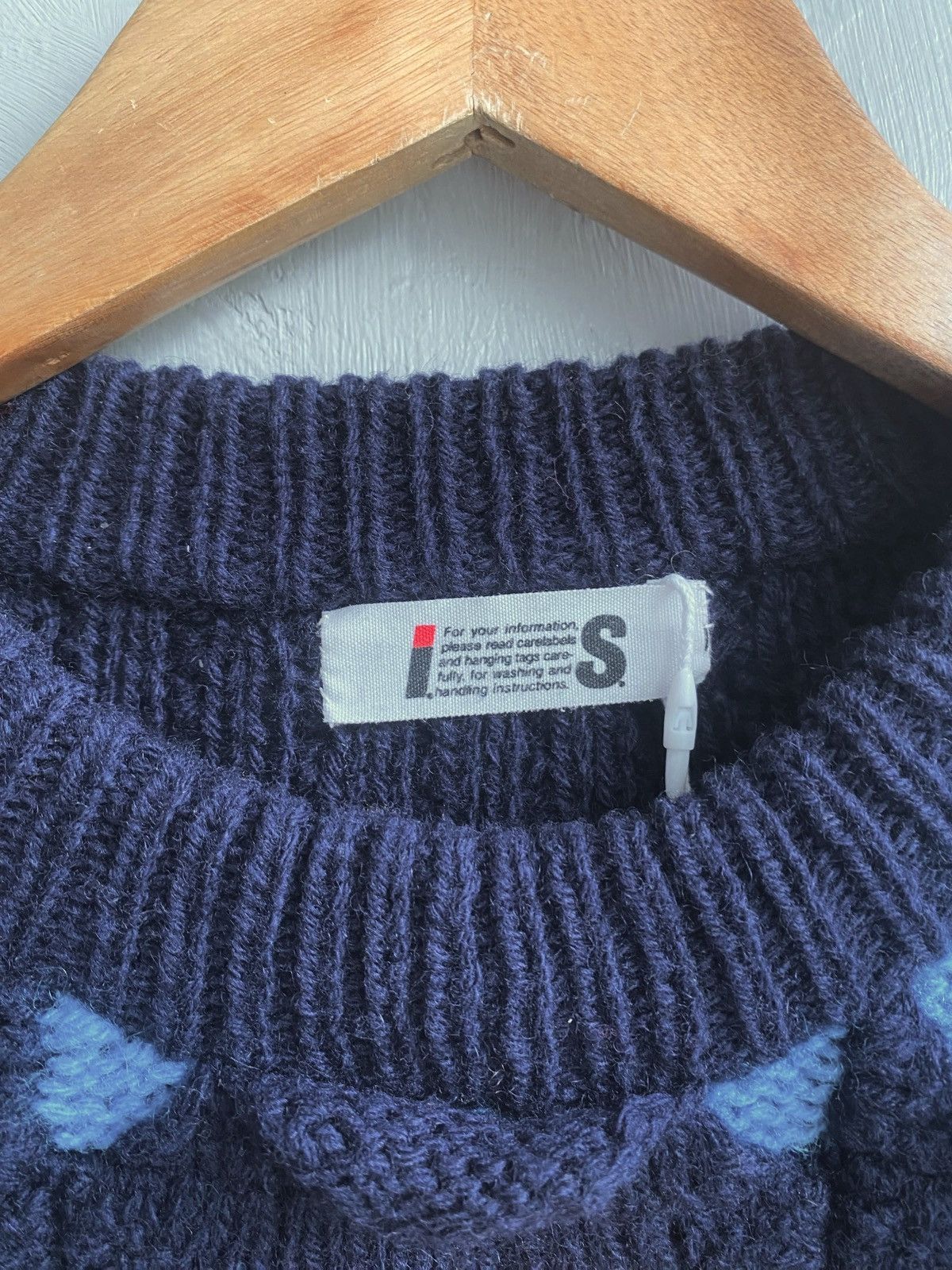 Issey Miyake Issey Miyake I.S. 1980s Multicolor Grid Sweater Size US M / EU 48-50 / 2 - 3 Thumbnail