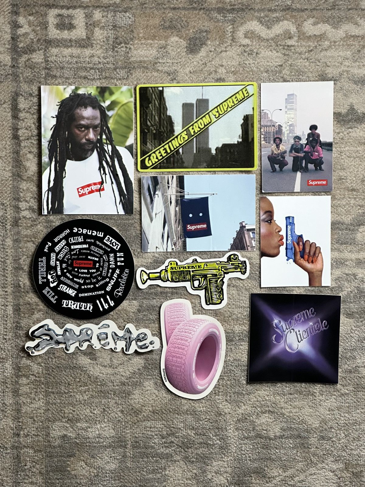 Supreme 10x Supreme Stickers Lot Size ONE SIZE - 1 Thumbnail