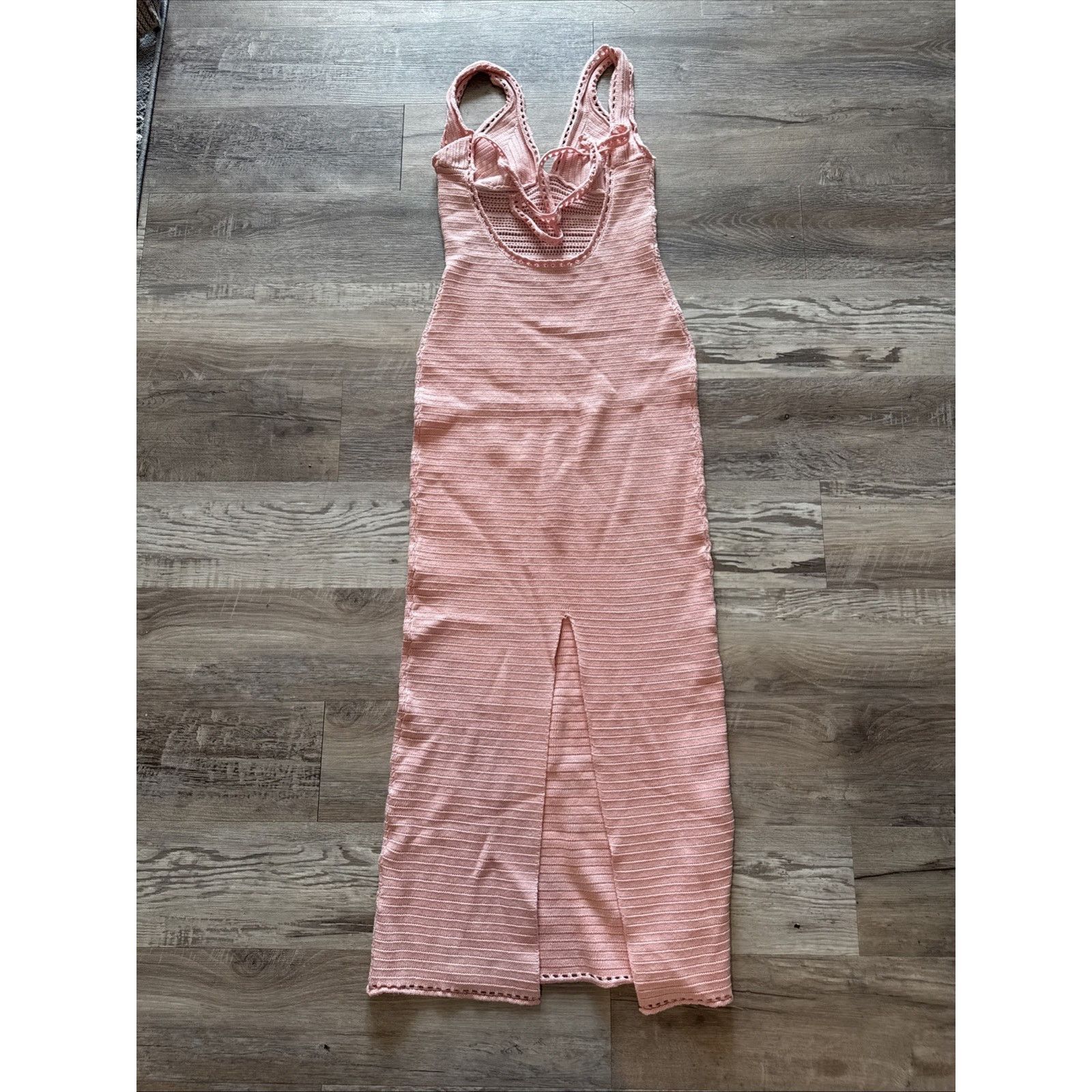 Madden NYC Torn By Ronny Kobo Crochet Knit Midi Dress Size S Size S / US 4 / IT 40 - 9 Thumbnail