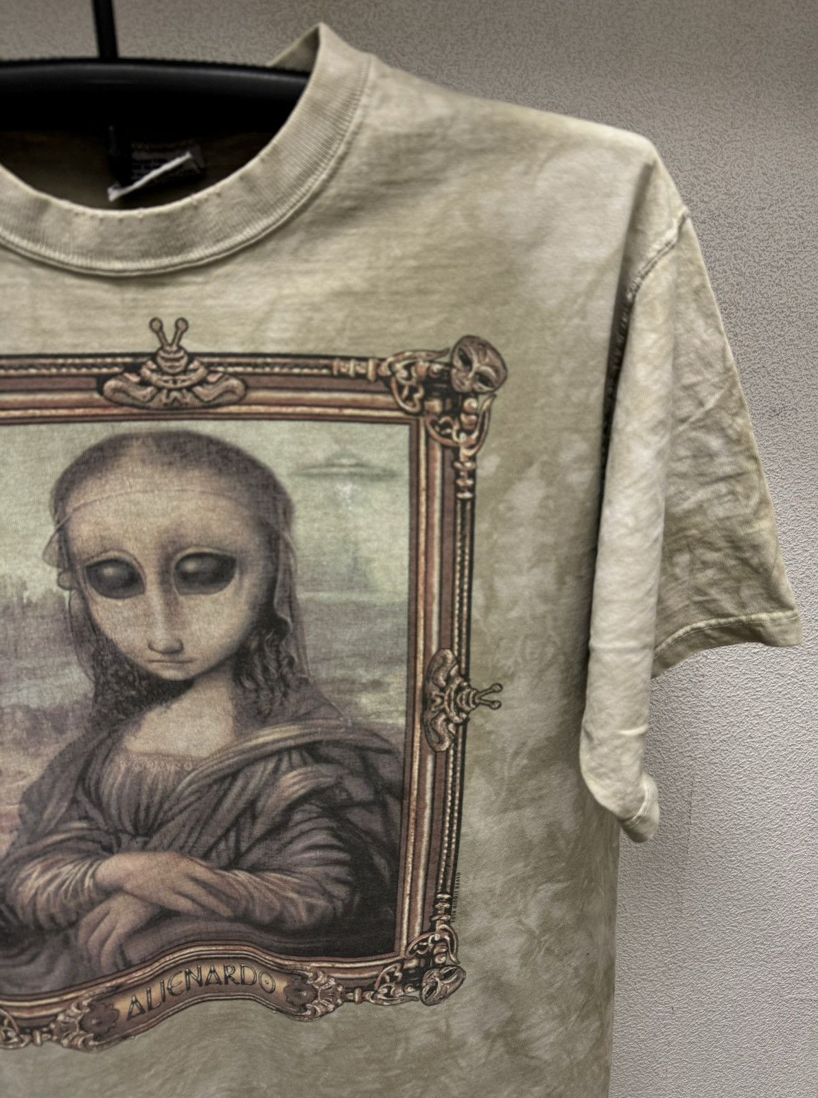 Liquid Blue Liquid Blue Alienardo 1998 Mona Lisa vintage t-shirt L sz 90 Size US L / EU 52-54 / 3 - 5 Thumbnail