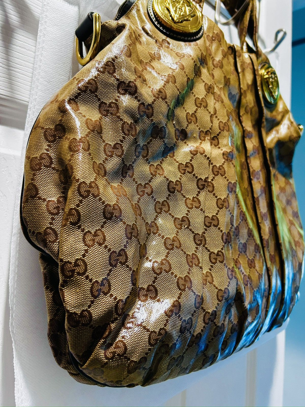 Gucci Gucci Crystal Purse GUCCI CRYSTAL GG HYSTERIA Purse Size ONE SIZE - 10 Thumbnail