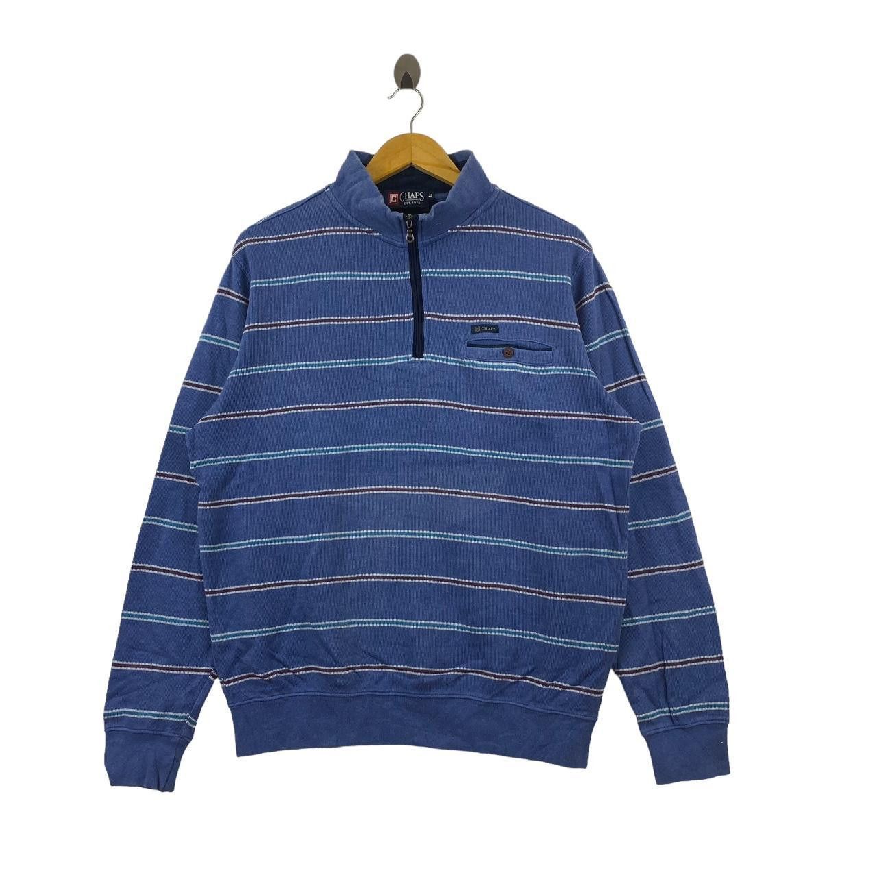 Chaps Ralph Lauren CHAPS RALPH LAUREN POLO Half Zipper Sweatshirt Sweater Size US L / EU 52-54 / 3 - 1 Thumbnail