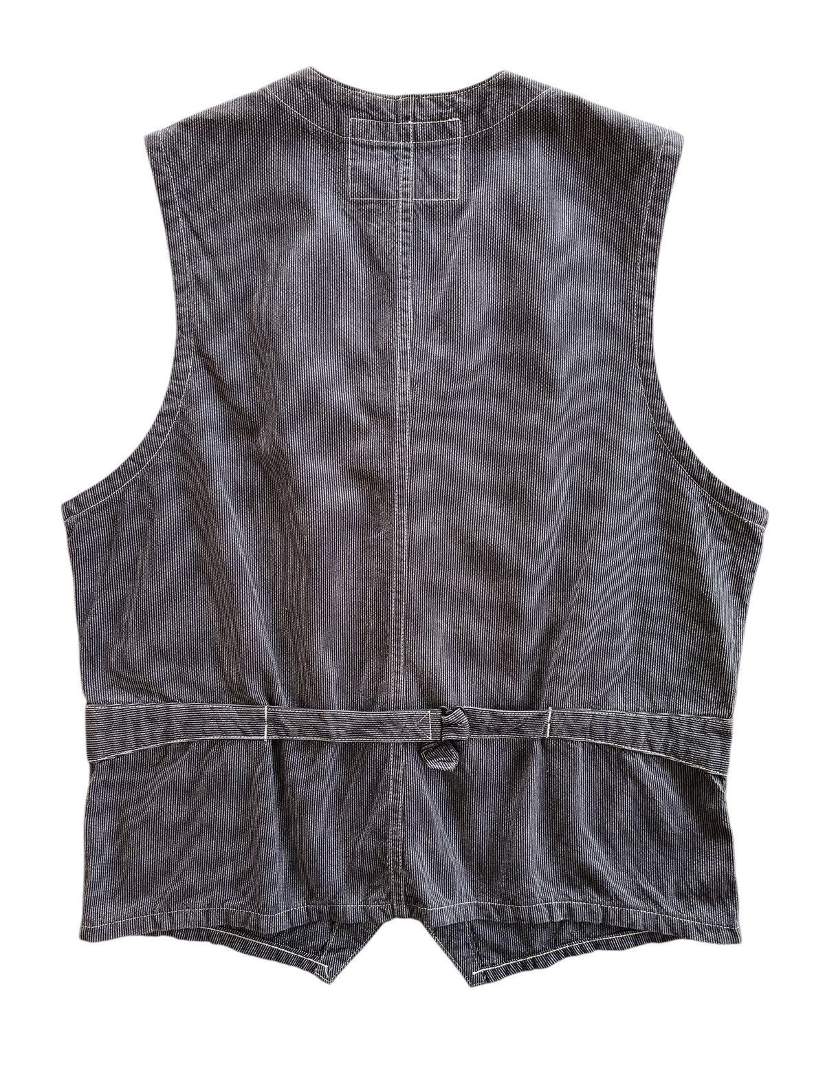Sugar Cane Sugar Cane SC13529 Toyo Enterprise Hickory Stripe Vest Size US M / EU 48-50 / 2 - 4 Thumbnail