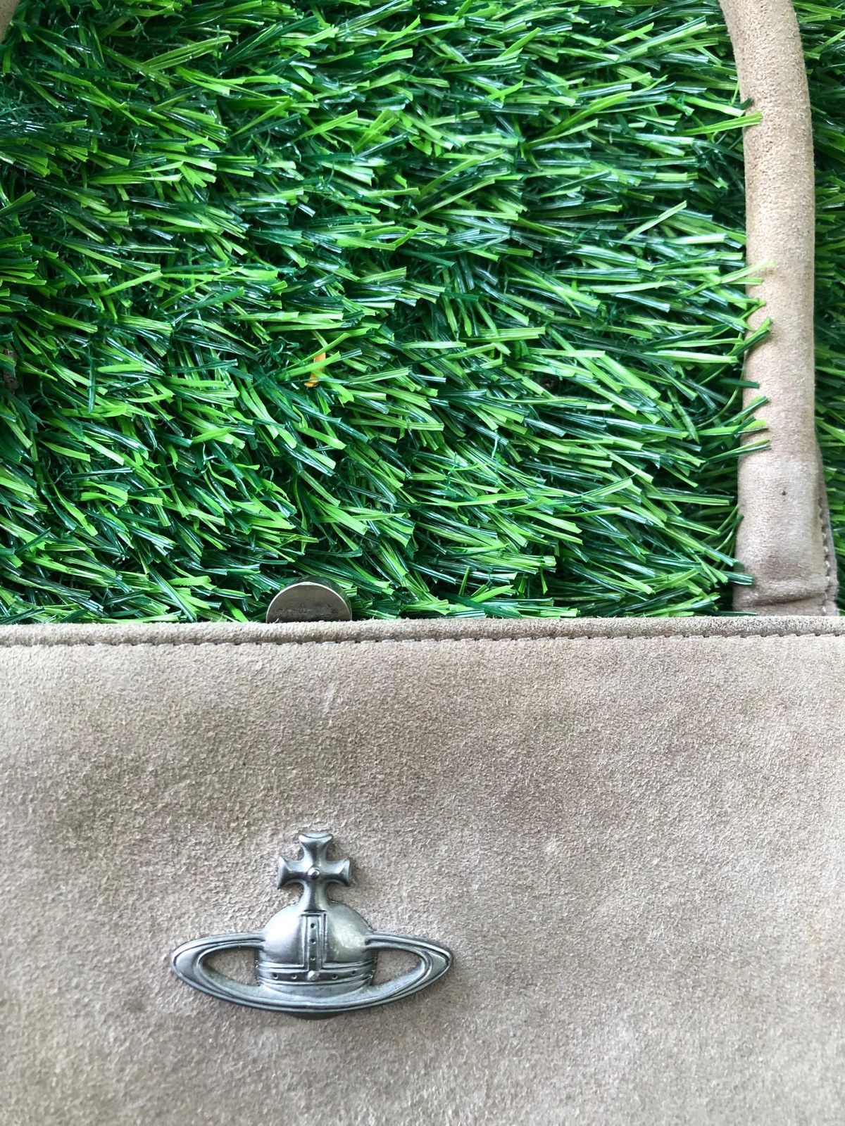 Vivienne Westwood 💥Last Drop💥Viviene Westwood Suade Leather Handle Bag Size ONE SIZE - 3 Thumbnail