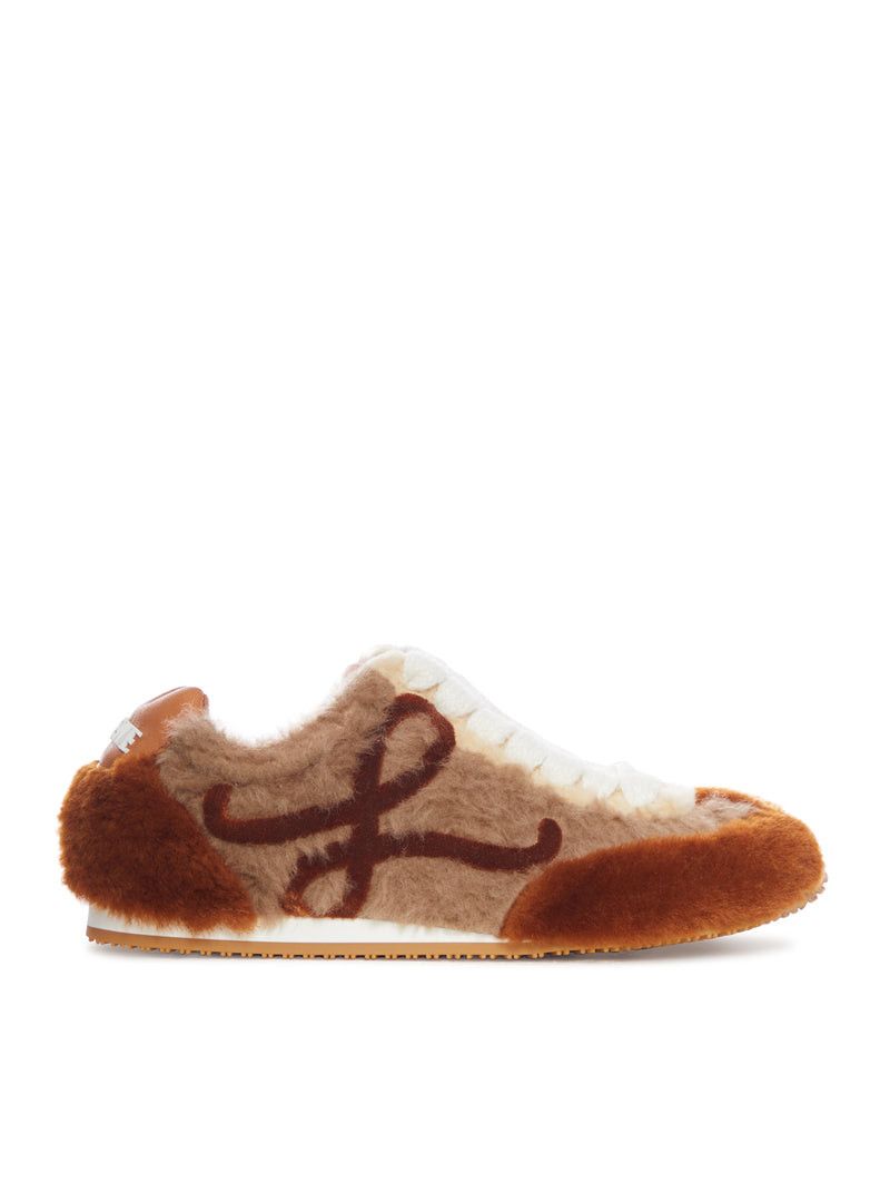 Loewe BALLET RUNNER 2.0 SNEAKERS IN SHEARLING Size US 8 / IT 38 - 1 Thumbnail