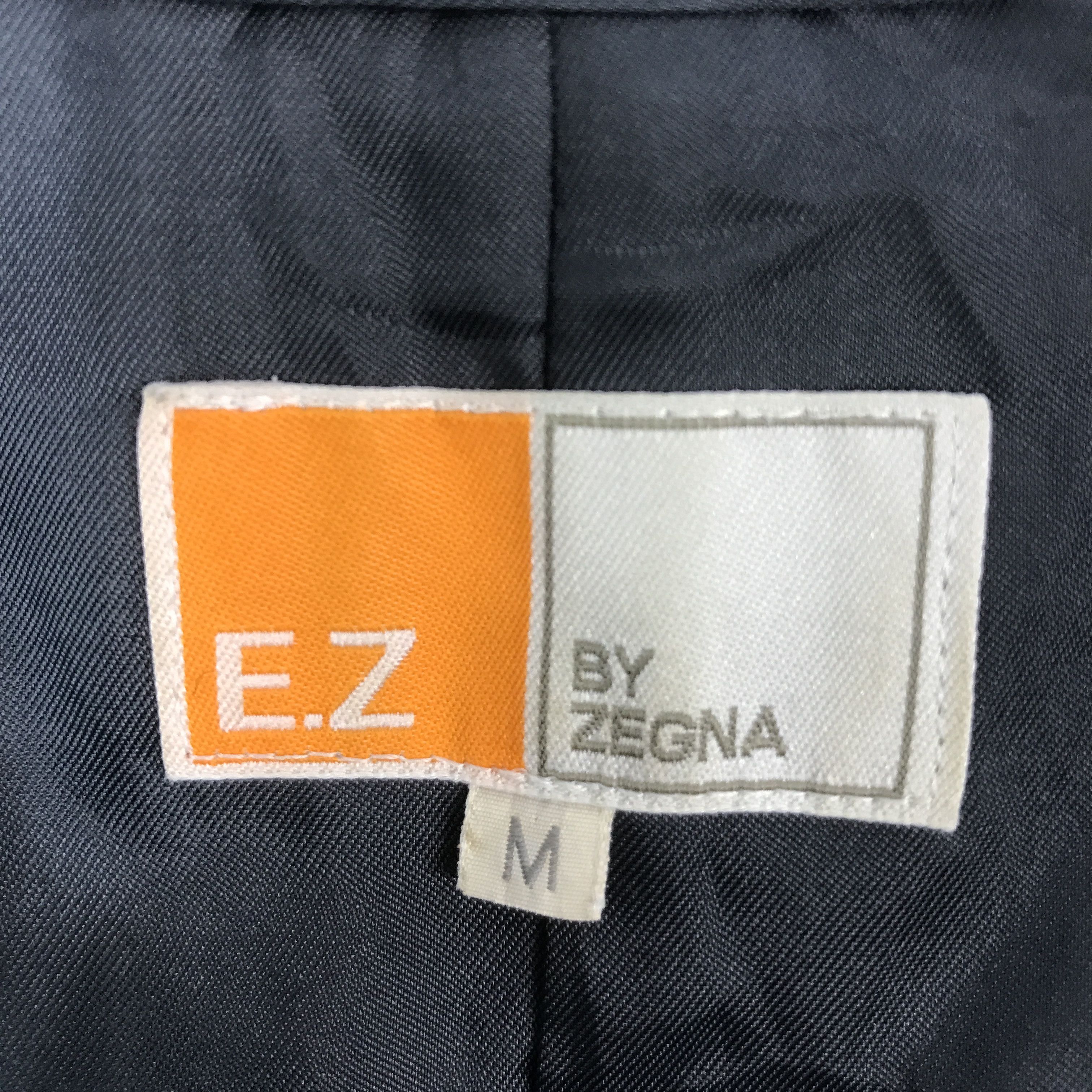 Z Zegna Ez Zegna Wool Button Coat Jacket Size US M / EU 48-50 / 2 - 10 Thumbnail
