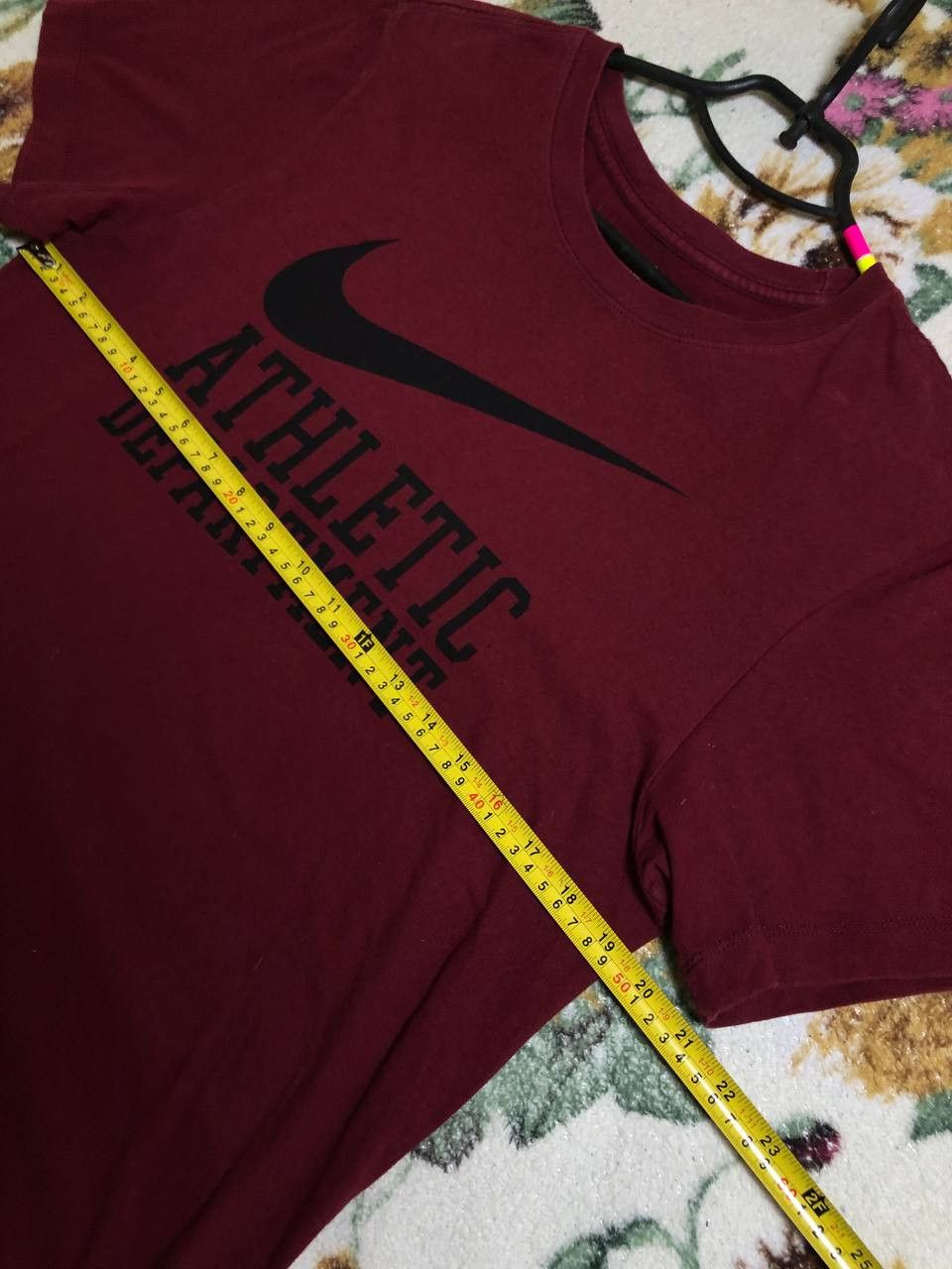 Nike Nike Shirt Men Center Swoosh Athletic Department Size US S / EU 44-46 / 1 - 2 Thumbnail
